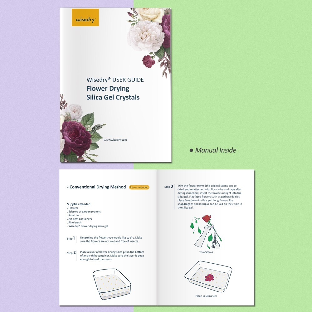 Silica Gel Crystal for Flowers Drying, Fine Crystals, Color Indicating, Reusable