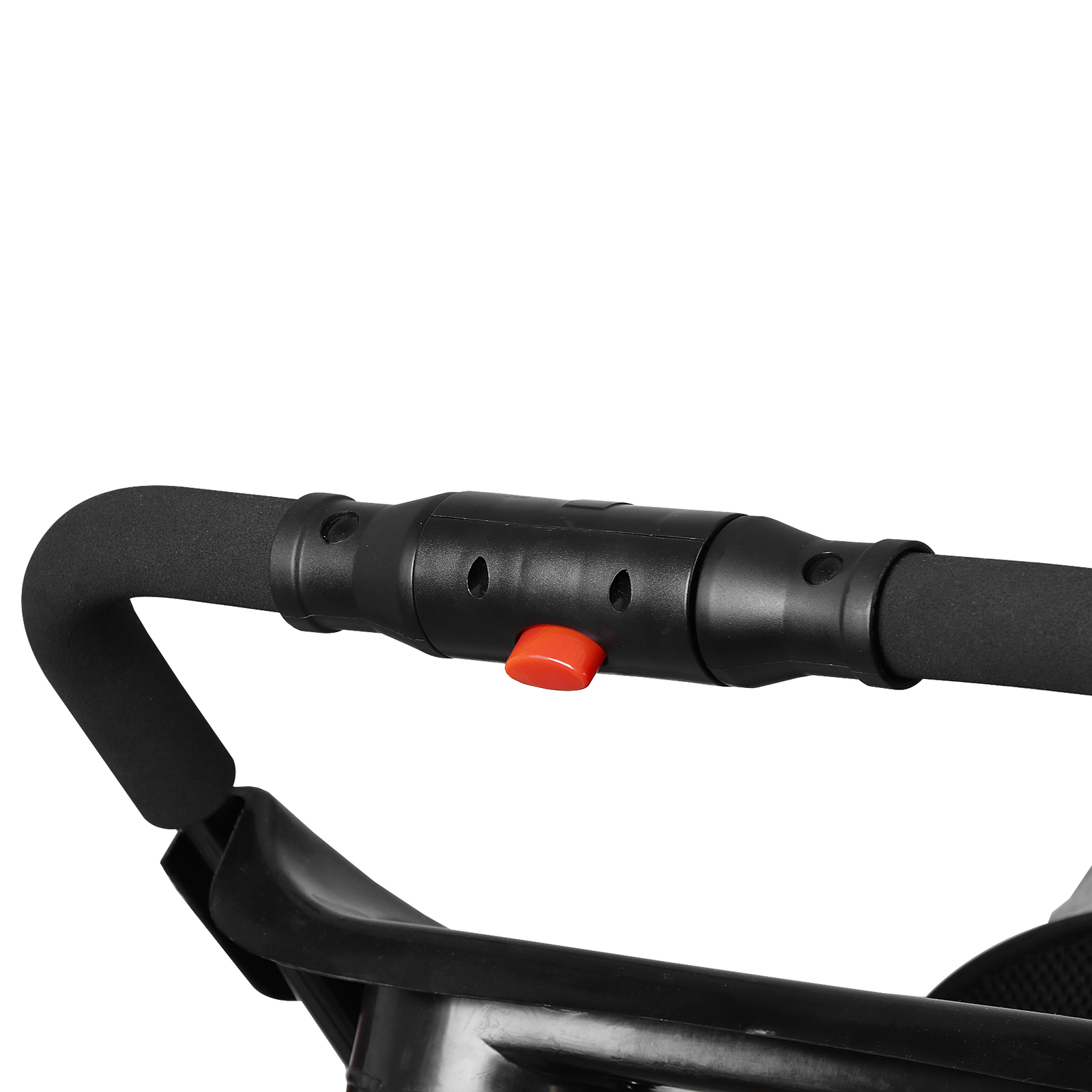 Pet Stroller Foldable Dog Cat Jogger Stroller w/4 Wheel & Detachable Basket Gray