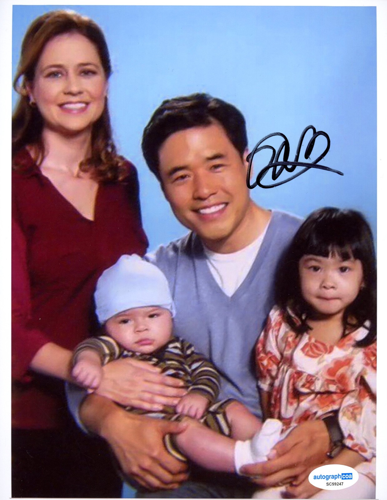 Randall Park 'Asian Jim' Signed Autographed THE OFFICE 8x10 Photo ACOA