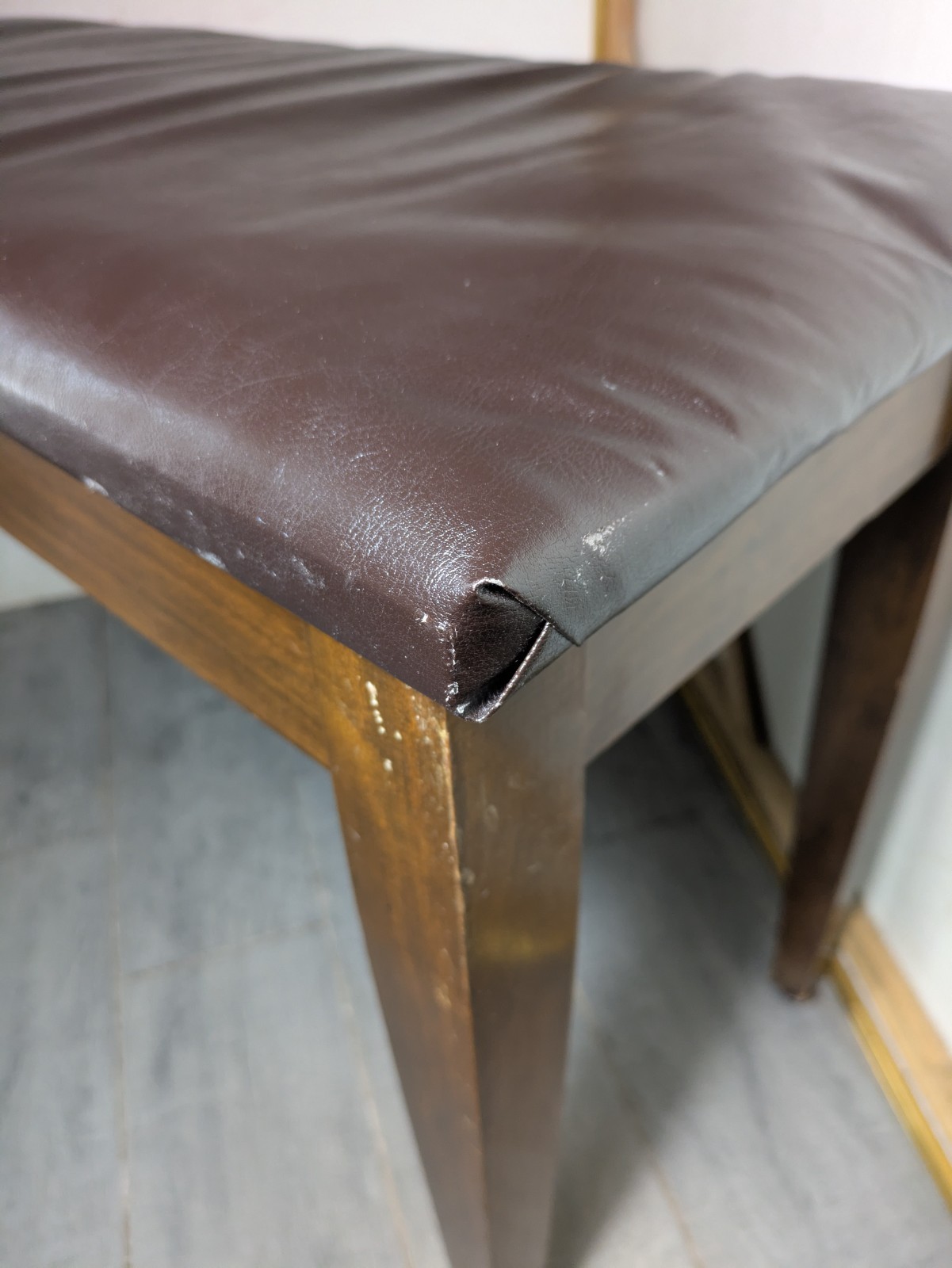 Vintage Manual Arts Furniture MCM Walnut Wood Piano Bench with Lid Storage K78