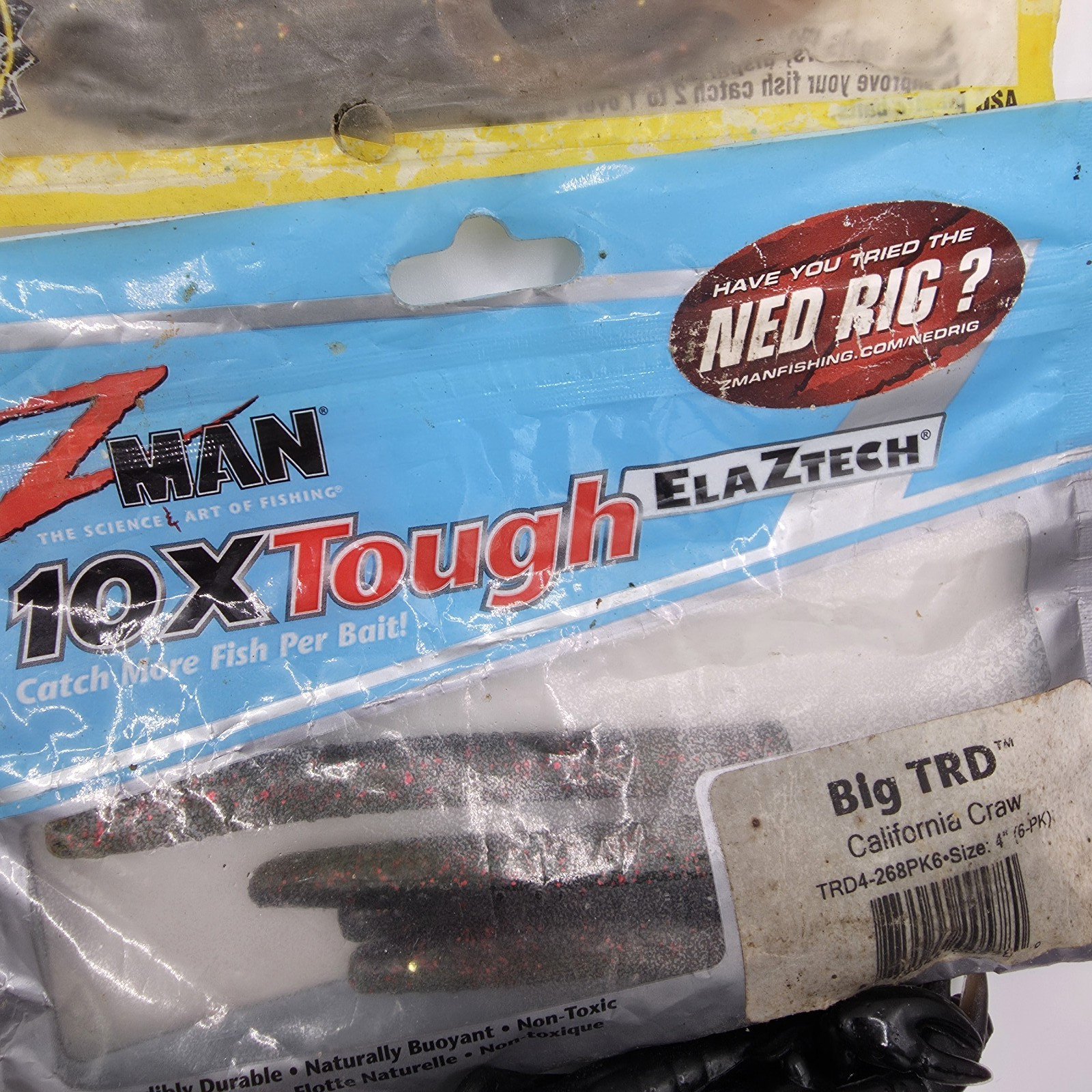 Large Fishing Lure Lot 50 pcs Mixed Brand Soft Plastic Baits