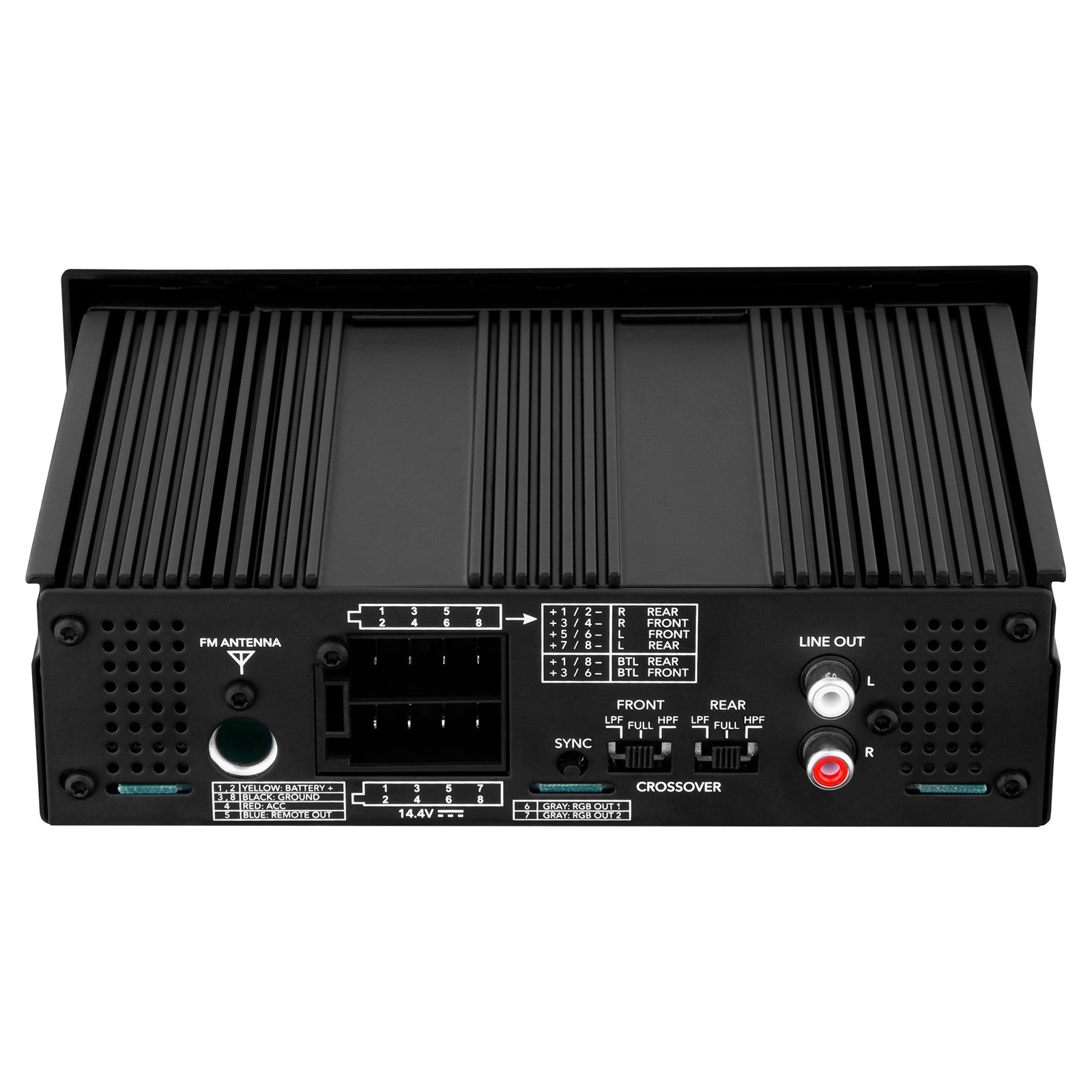 [US SELLER] Taramps AMPLAYER G2 400W 4CH Bluetooth Car Audio Receiver w/ Remote