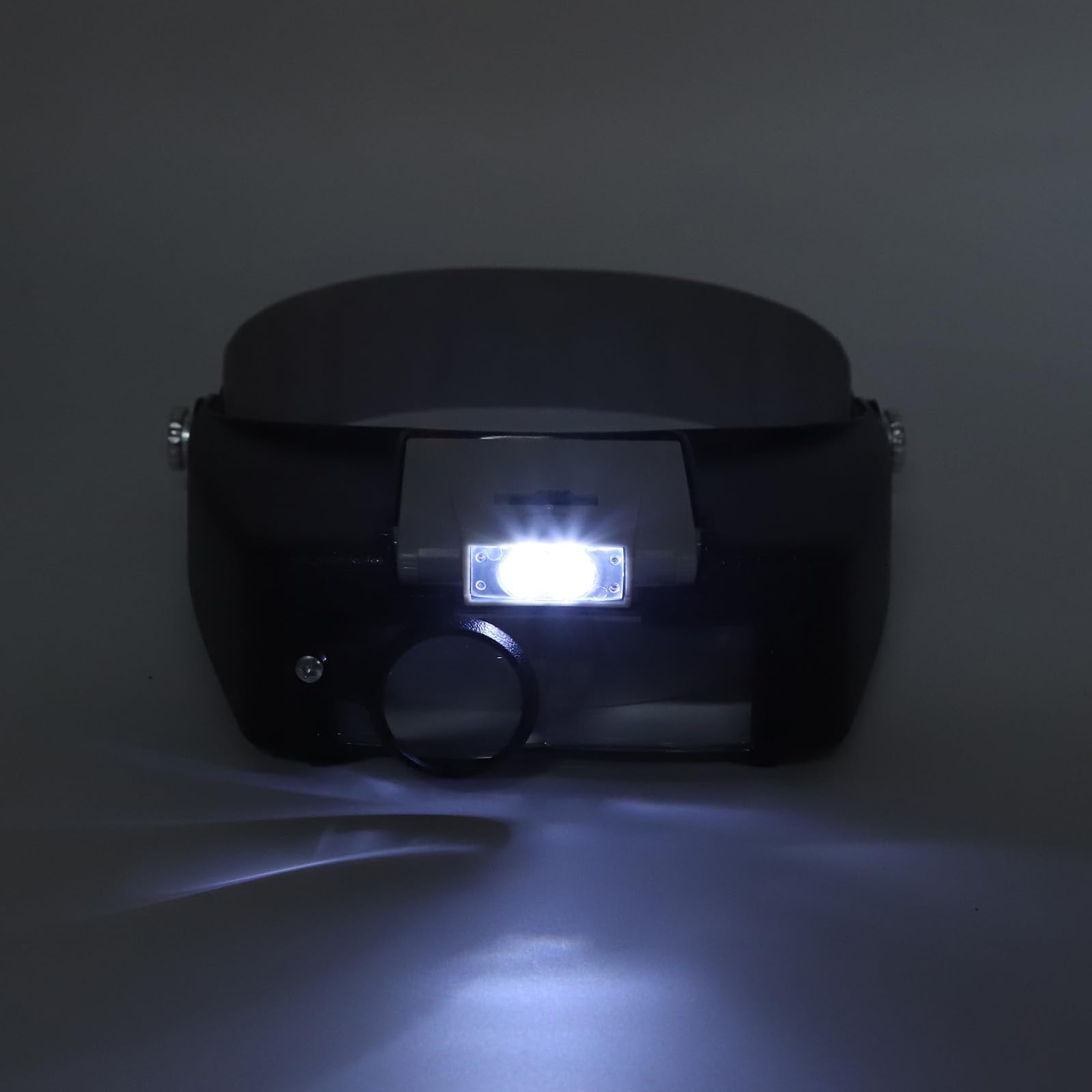 Headband Magnifier Glasses with LED Light,1.5X 3X 8.5X 10X Head Mount Magnifi...