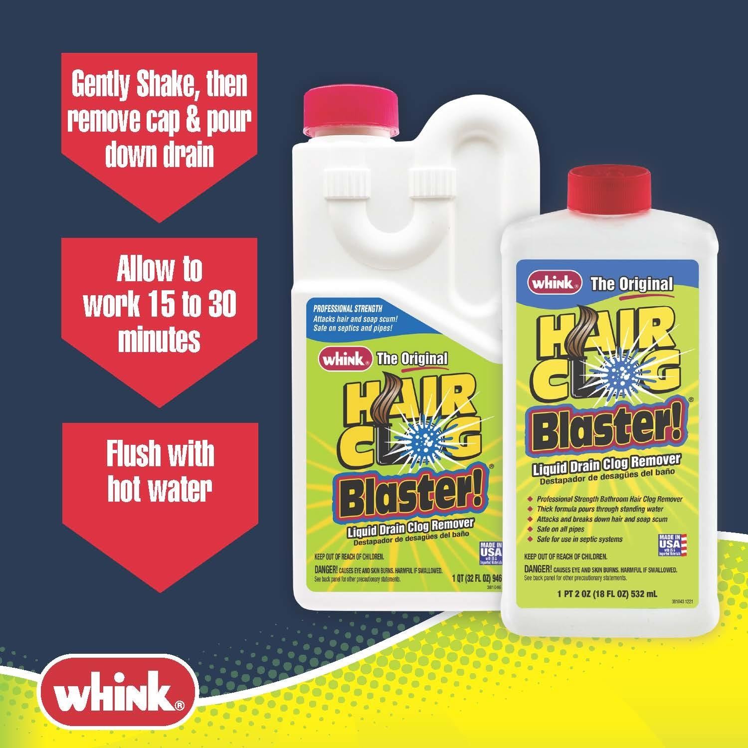 Whink Hair Clog Blaster!, 32 Fl Oz- 6217