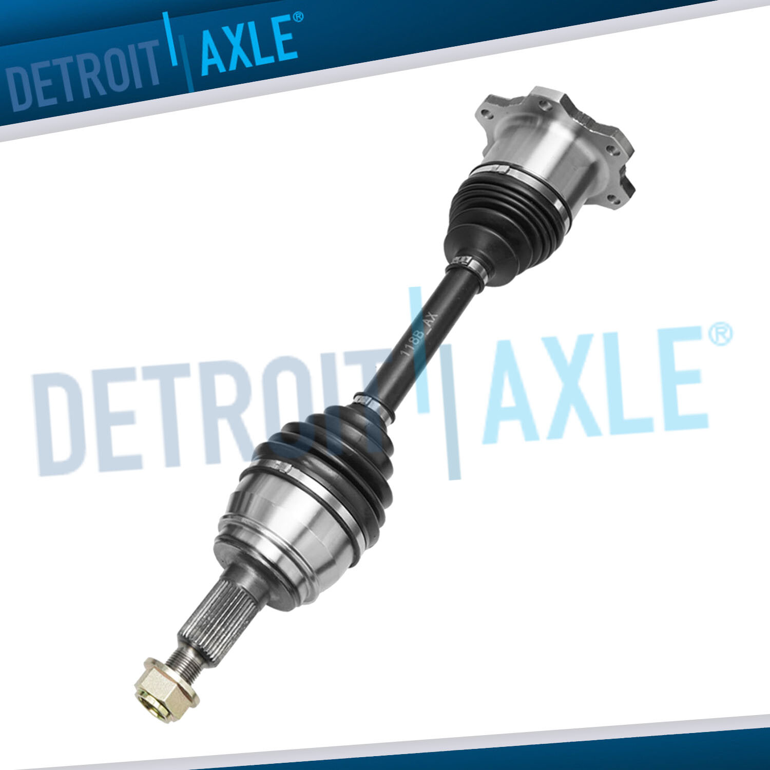 Front CV Axle Shaft for Silverado Suburban Sierra 1500 Tahoe Yukon 4x4 6 LUGS