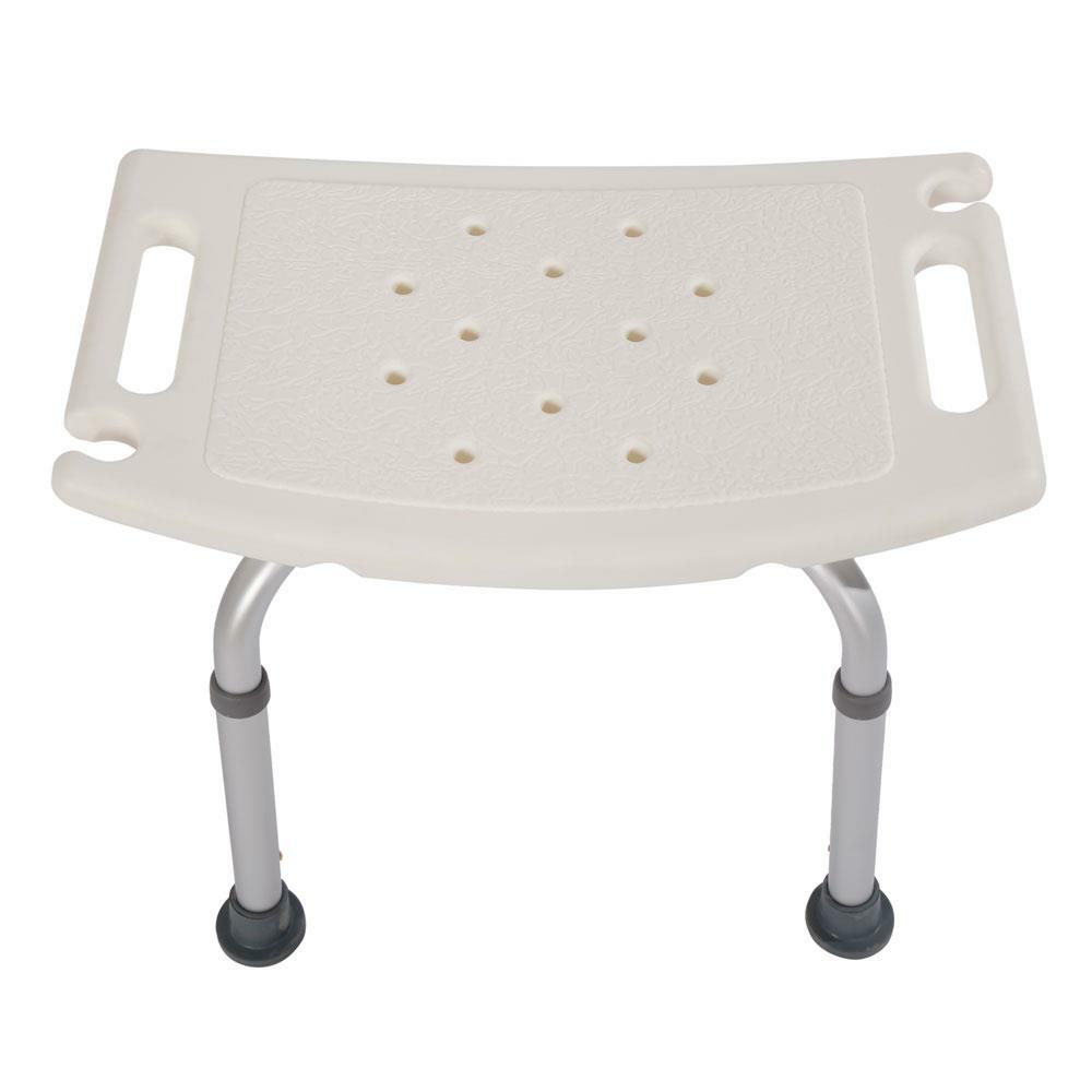 Adjustable Height Shower Stool Seat Tub Bench Bath Chair, New