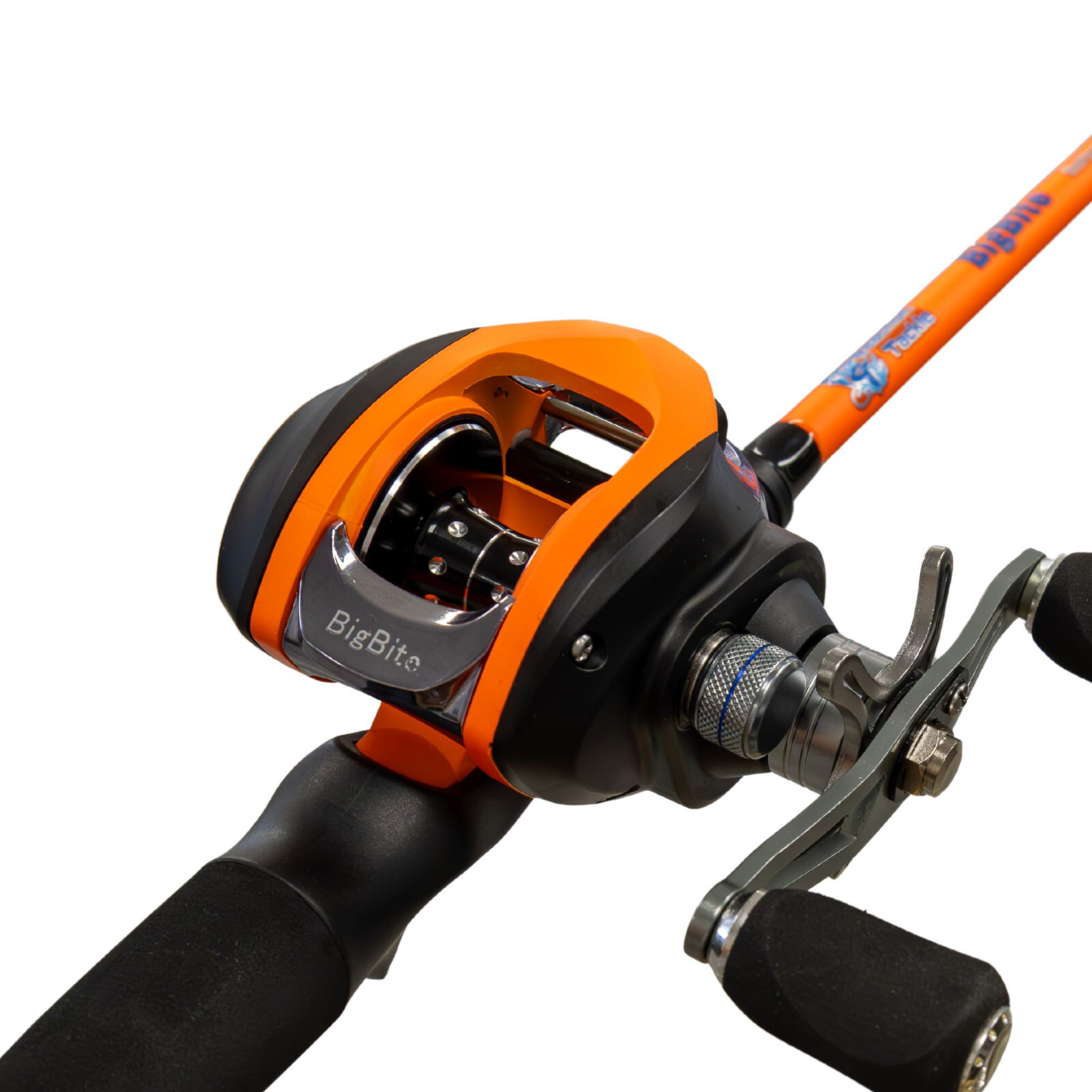 Reaction Tackle Fishing Rod and Baitcasting Reel Combo- BigBite
