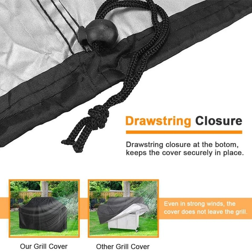 BBQ Gas Grill Cover 67 Inch Barbecue Waterproof Outdoor Heavy Duty UV Protection