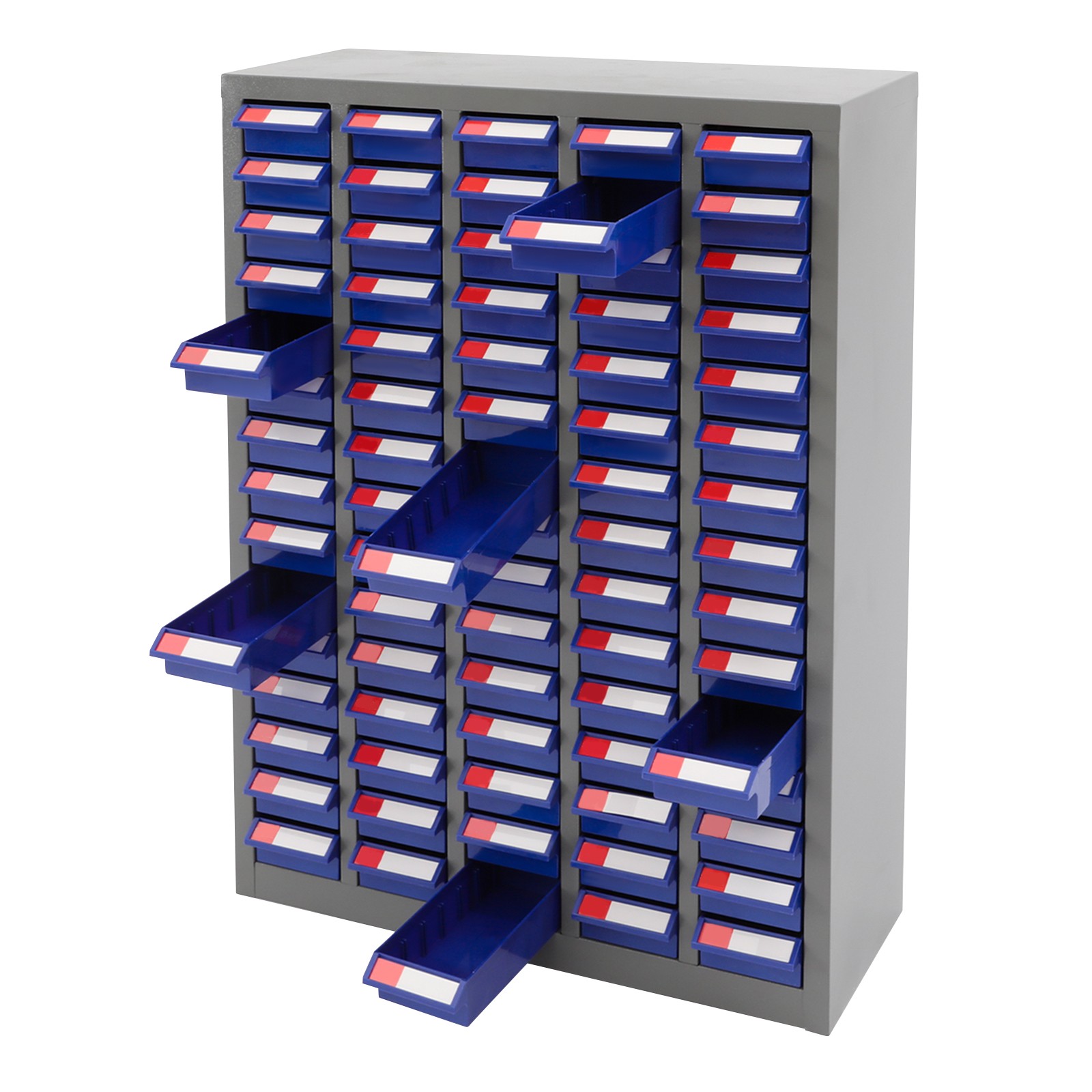 75 Drawers Parts Cabinet Small Steel Nut Tool Storage Cabinet Parts without Door