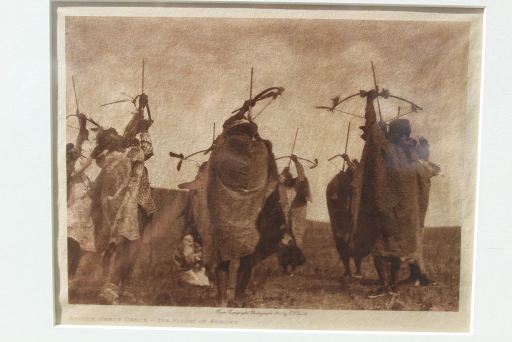 ATSINA CRAZY DANCE - THE FLIGHT OF ARROWS - By Curtis, Edward S Print - SALE