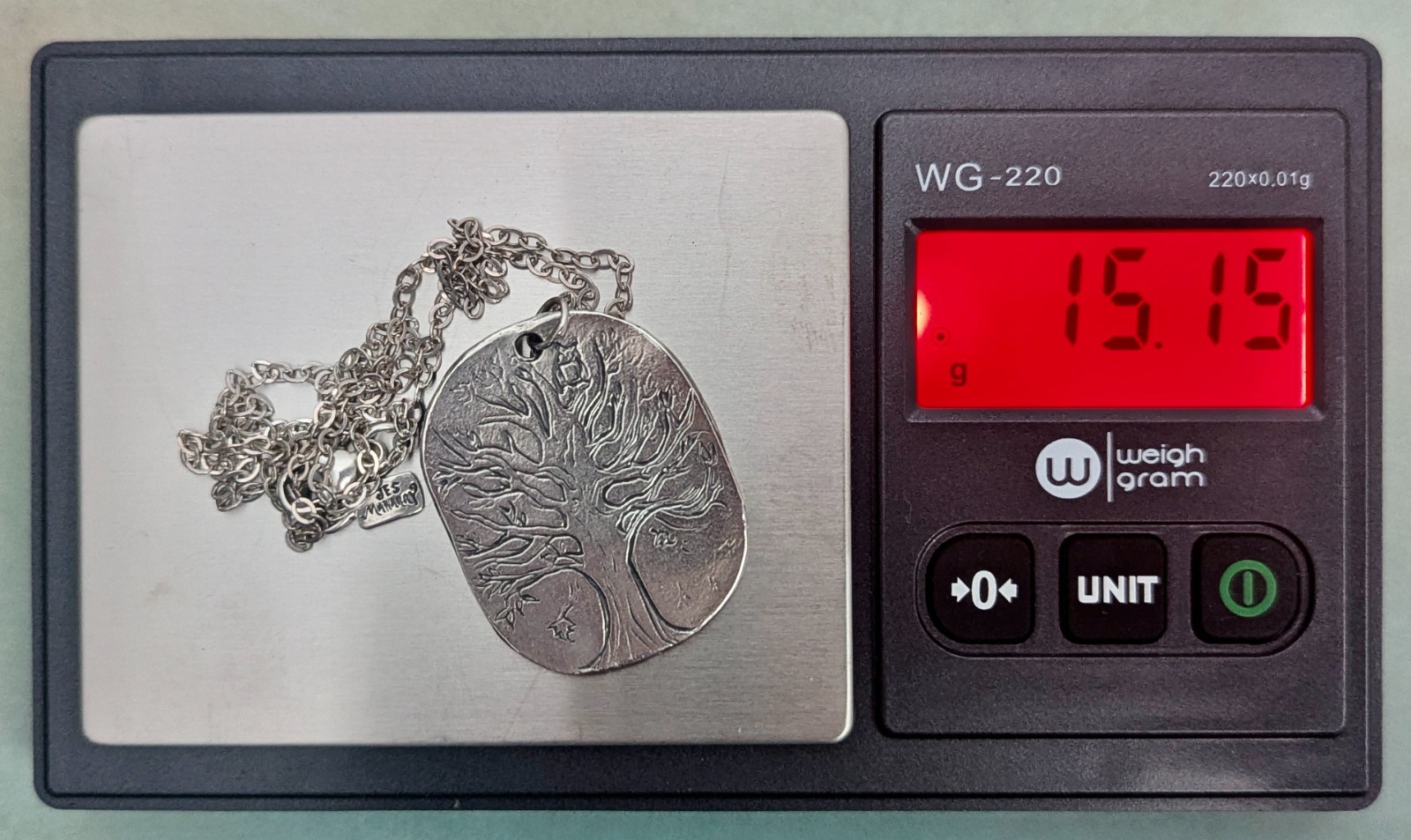 Jes MaHarry Necklace Bracelet Set Stand Strong Tree Of Life Sterling Silver