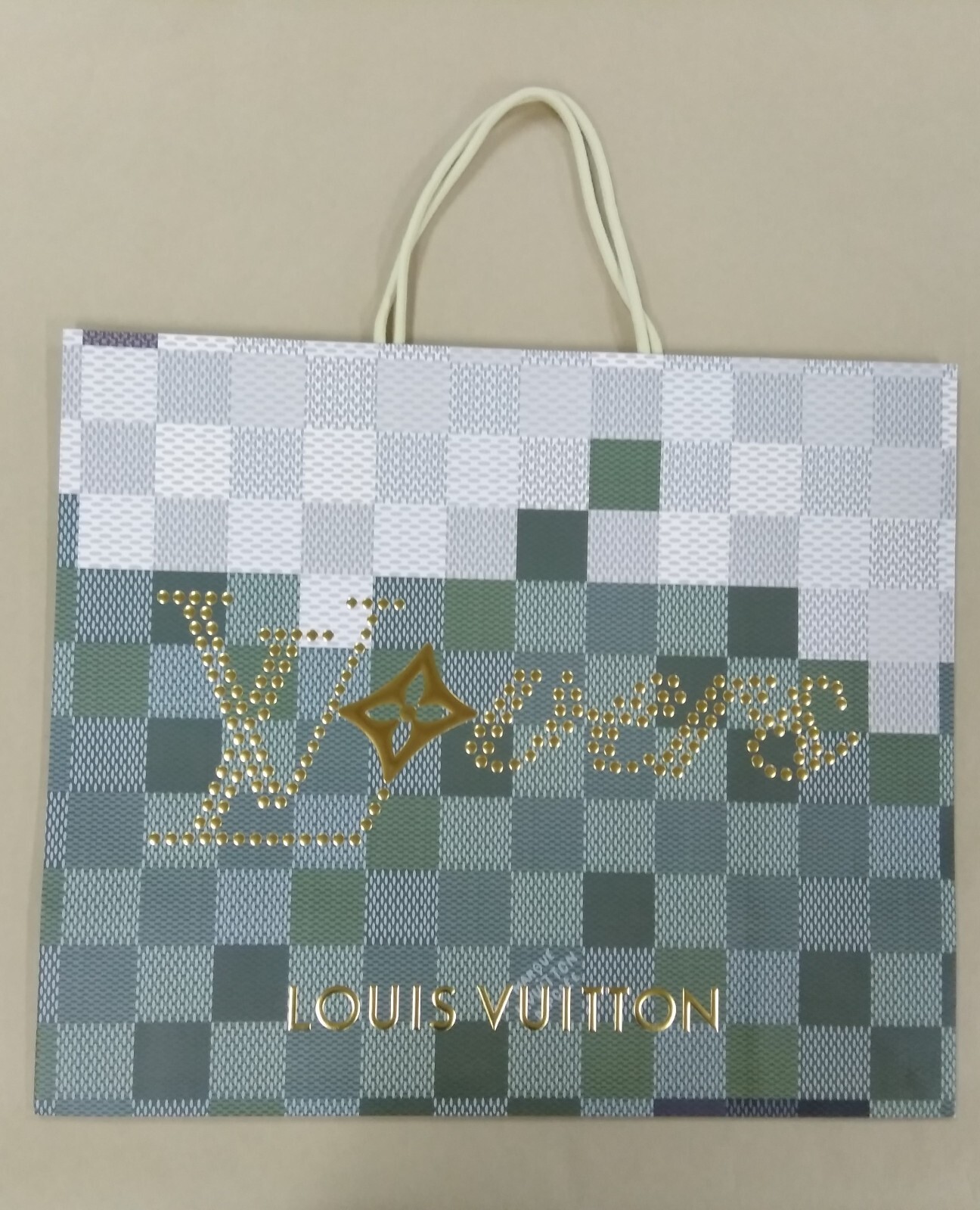 LOUIS VUITTON X PHARRELL 19.3 inch Extra Large Authentic Shopping Tote Gift Bag