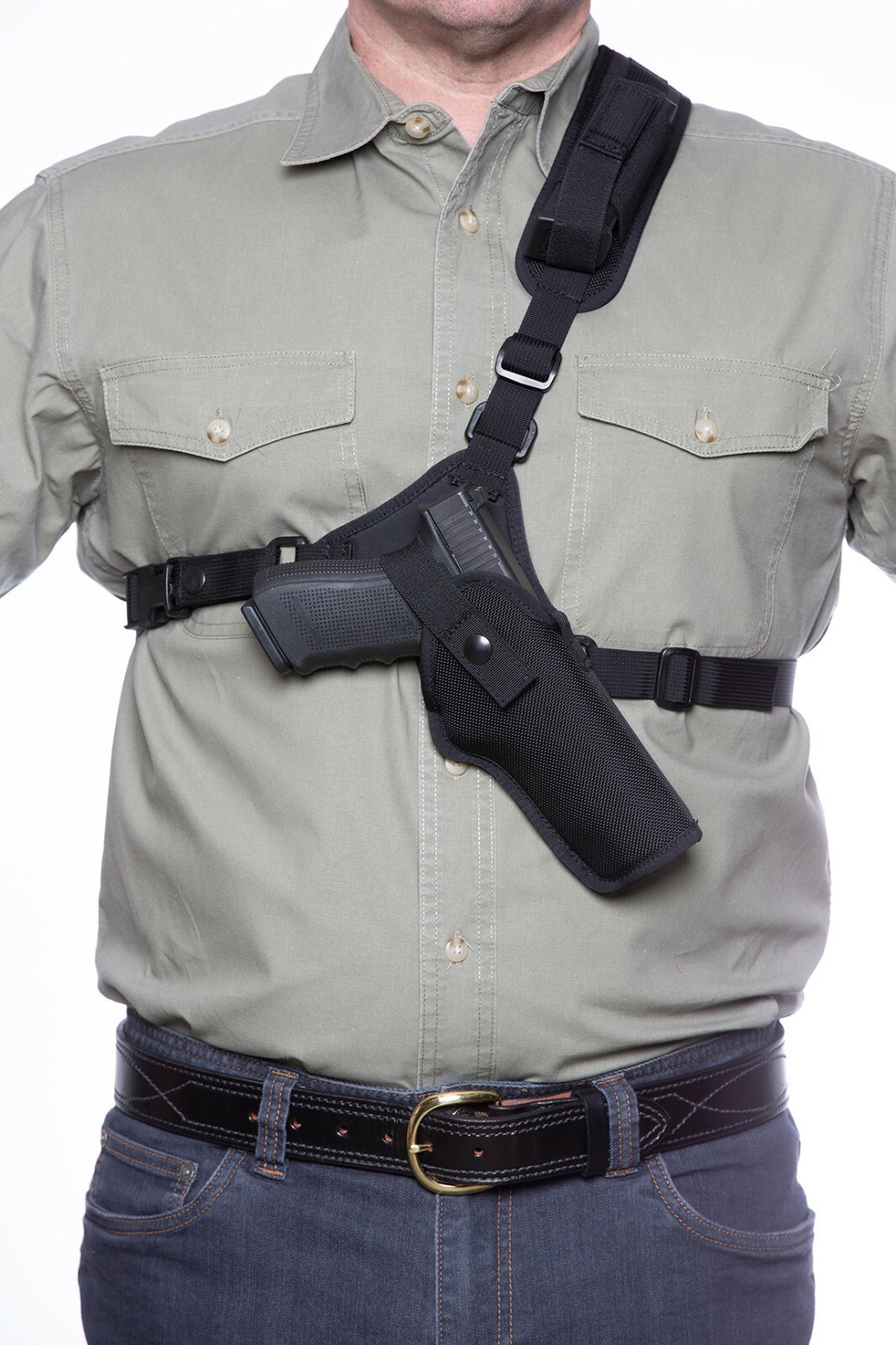 The Denali® Chest Holster - MADE IN THE USA - The ULTIMATE gun holster