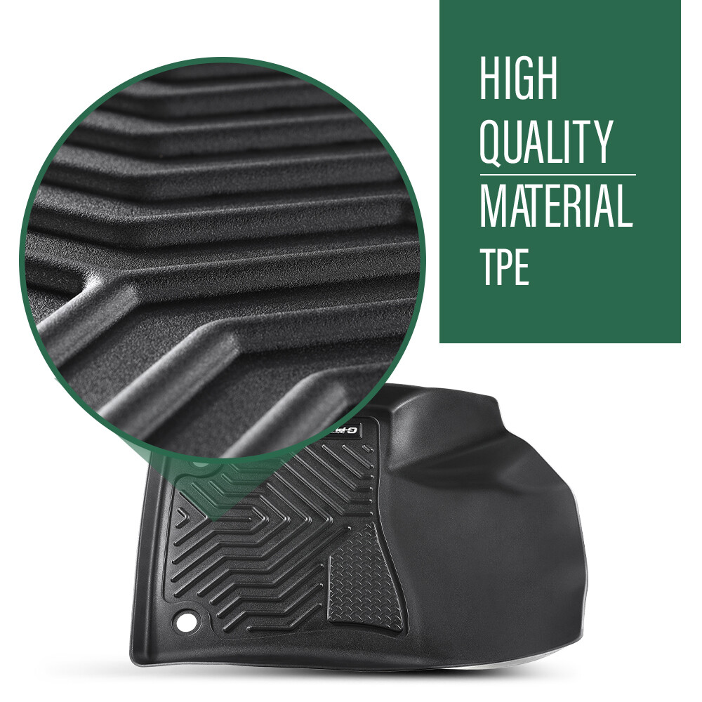 Fit For 2020-2023 Toyota Corolla All Weather Waterproof TPE Floor Mats Liners