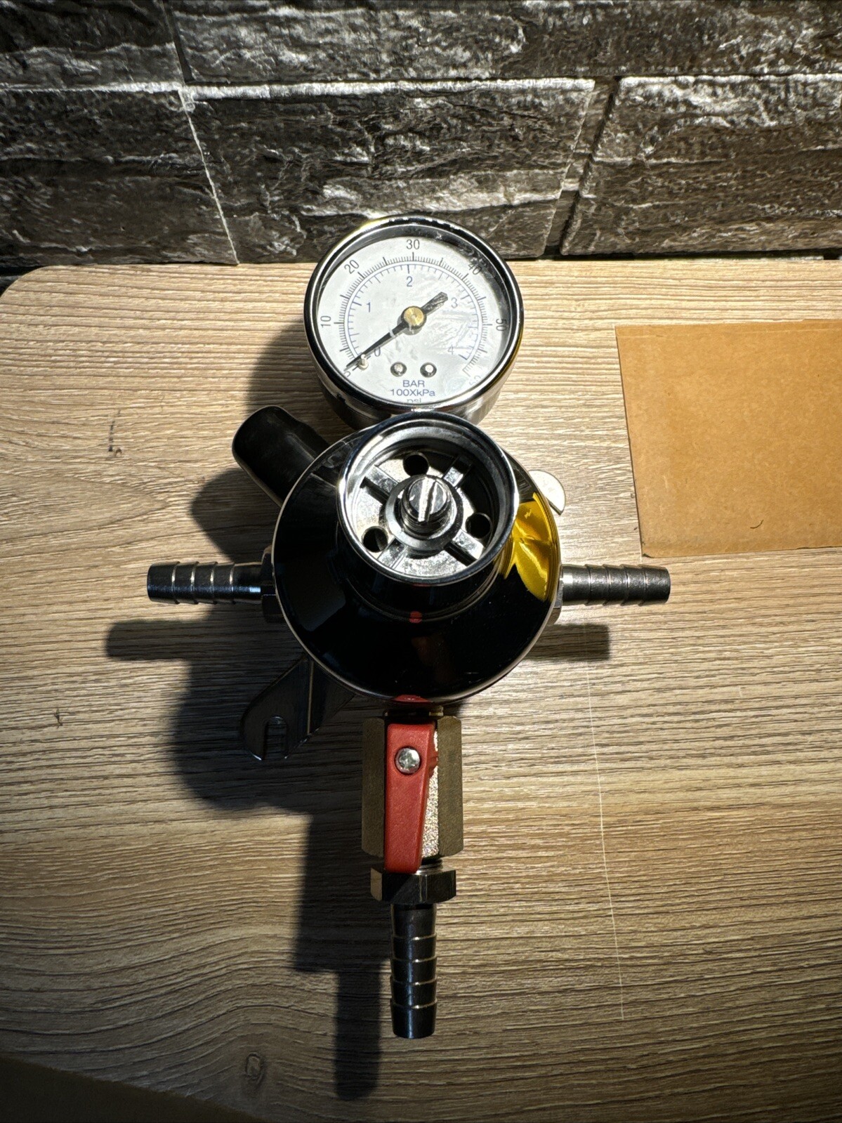 Compressed Gas Regulator 03224 8011X-PP Pressure 0-60 PSI 1 Gauge 8011X-PP