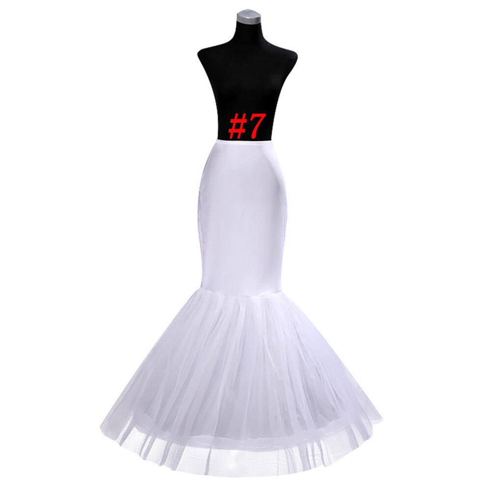 Petticoat Skirt Vintage White Hoop Skirt Crinoline Slip Wedding Gown Underskirt