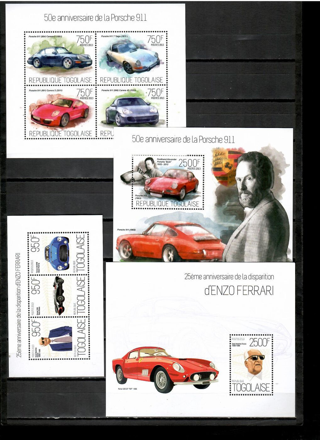 CARS / AUTOMOBILES [Pt.2] Collection 60 s/s Michel CV 707.50€ MNH #CNA424