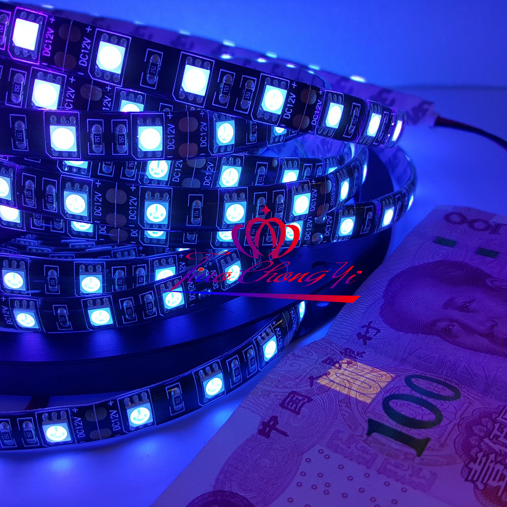 UV Light LED Strip Ultraviolet Back Adhesive 5M 300LEDs SMD 5050 Waterproof