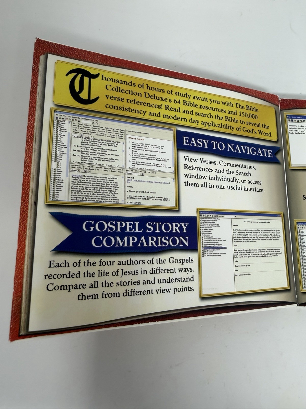 ValuSoft The Bible Collection Deluxe Special Edition PC CD-ROM Windows