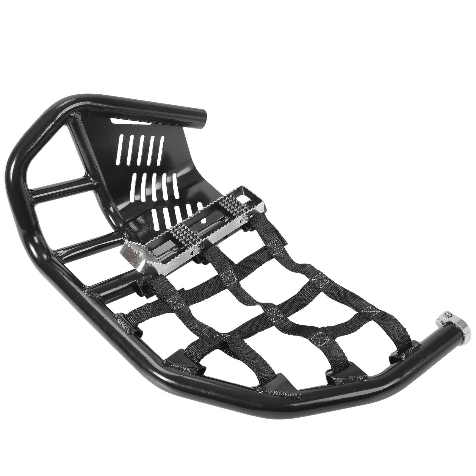 Nerf Bars Heel Gaurd Pro Peg Pair Black For Honda TRX 450R 450ER Sportrax 450