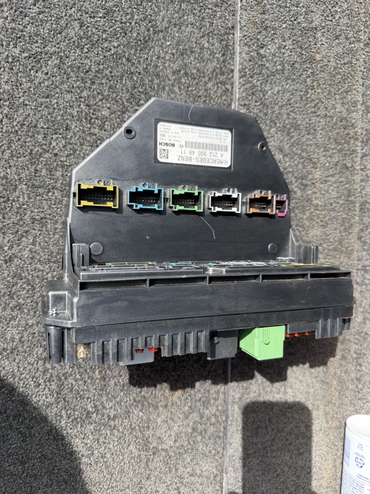 2010-2012 Mercedes-Benz E350 Front SAM Relay Fuse Box OEM 2129004911