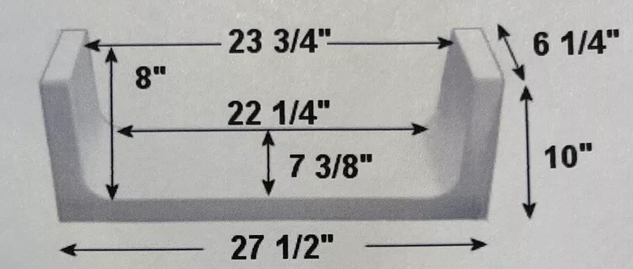 Walk-In Bath Tub Shower Quick Step-Through Insert DIY White