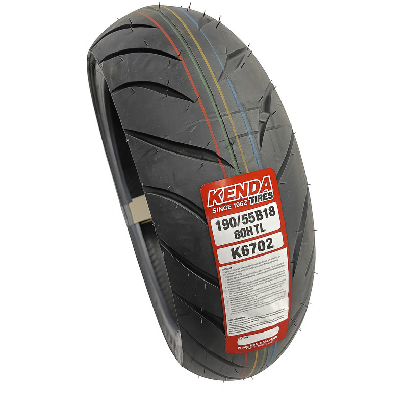 Kenda K6702 Cataclysm 180/55B18 Rear Cruiser Tire Dual Compound 6-Ply Tubeless