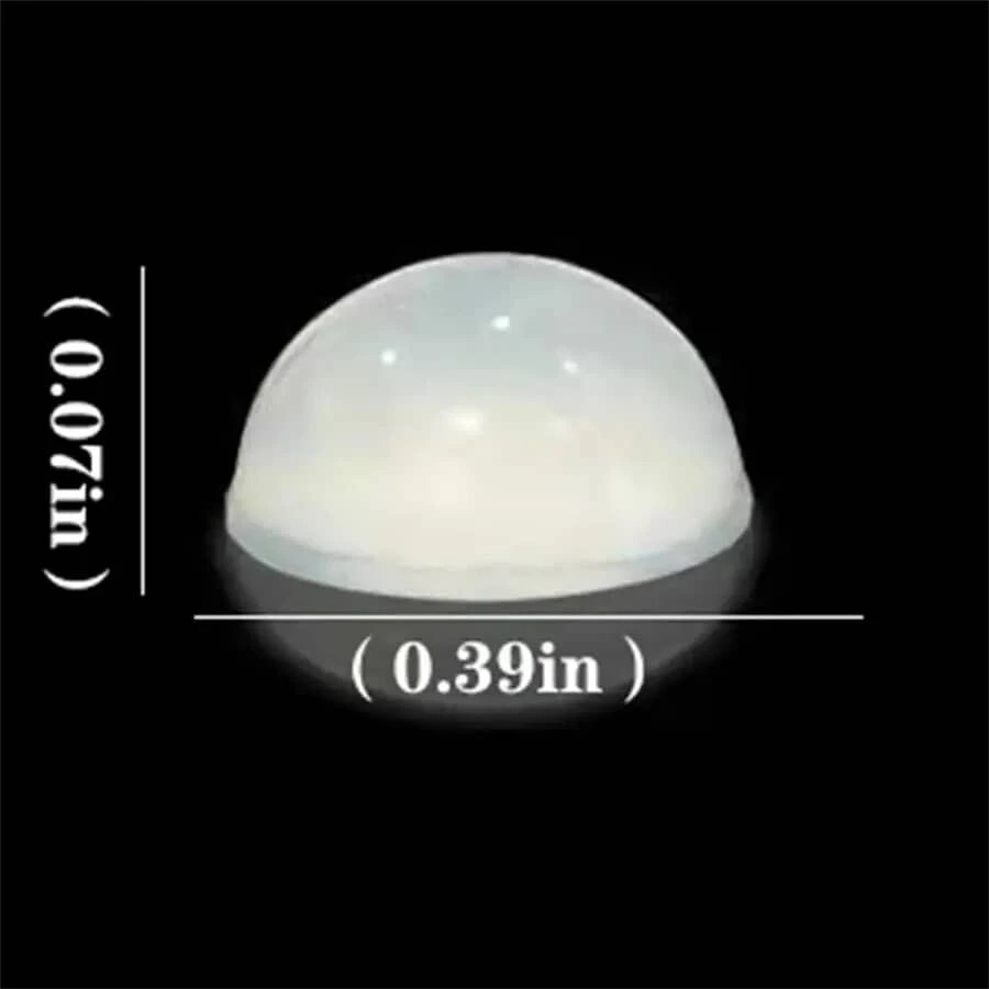 100 Pcs Cabinet Door Rubber Self Adhesive Bumpers Sound Dampening Clear Bumper