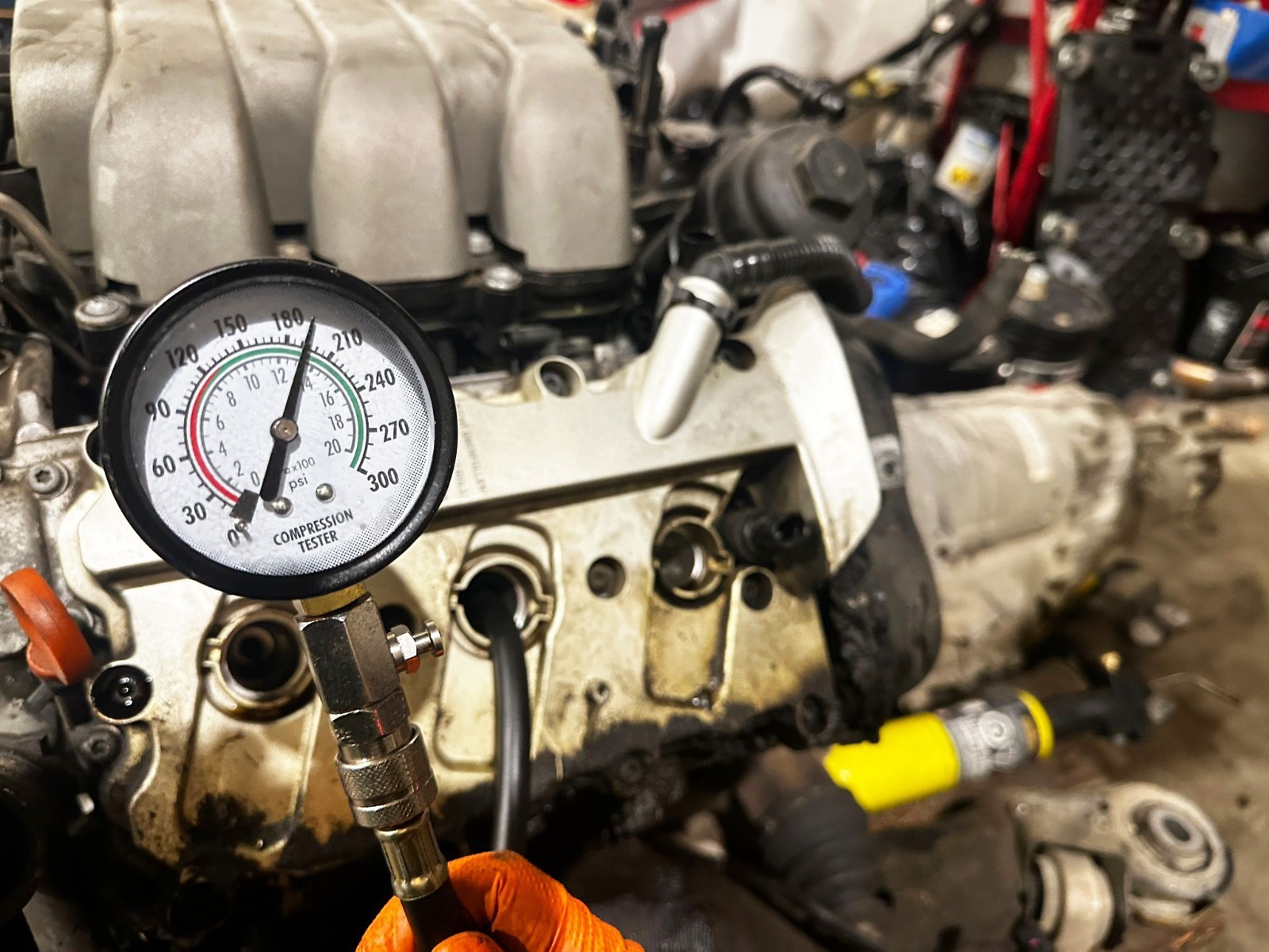 07-08 Audi A4 A6 C6 B7 BKH Engine Longblock 3.2 FSI V6 137K MILES COMPRS TESTED