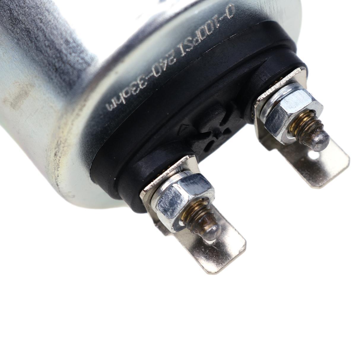 Oil Pressure Sender Sending Unit ohms 1/8"-27NPT 5%FS 0-100psi 240-33 Output