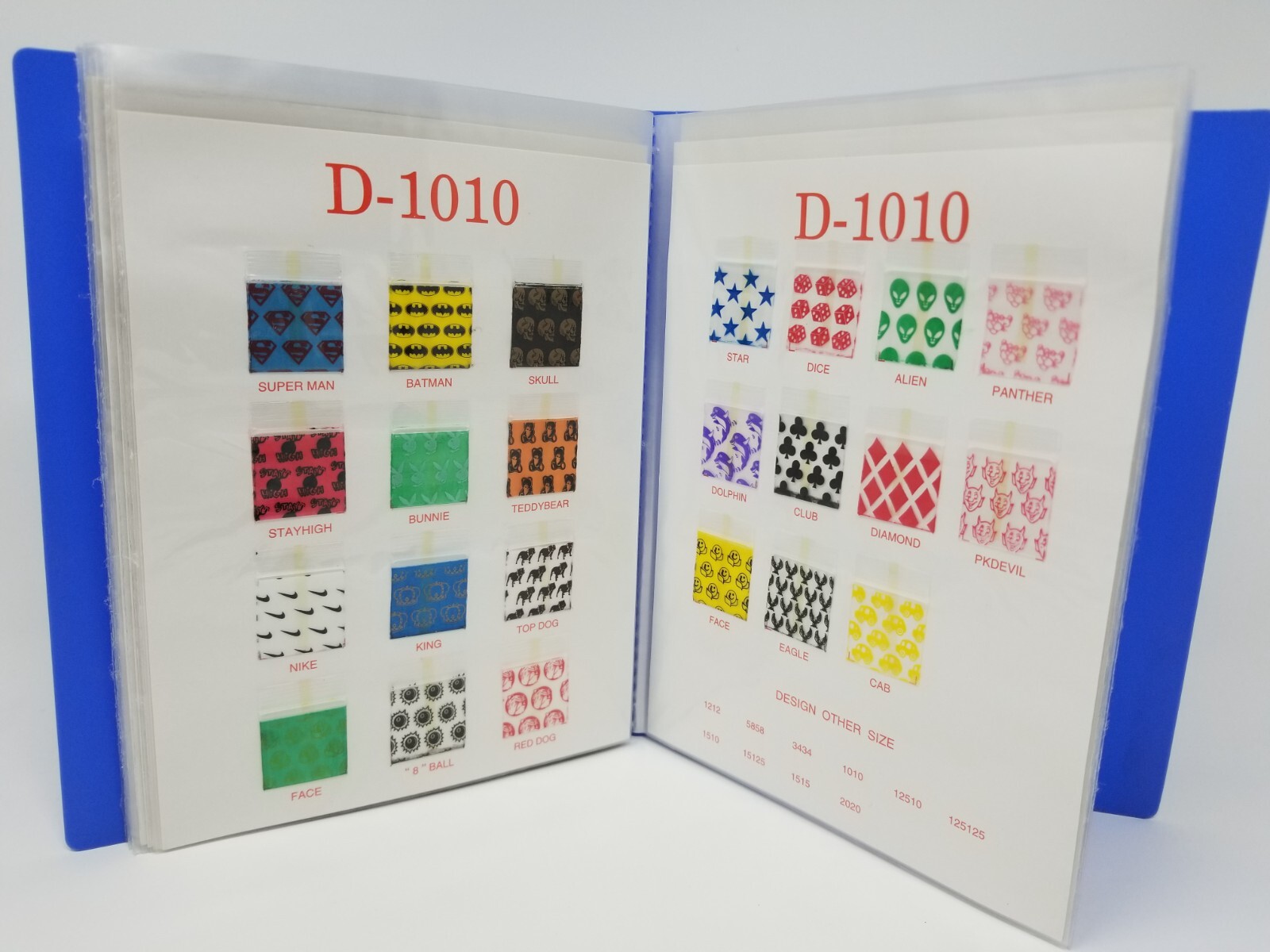 1000CT ORIGINAL APPLE BAGS MIXED BAGGIES ASSORTED DESIGNS VARIOUS SIZES