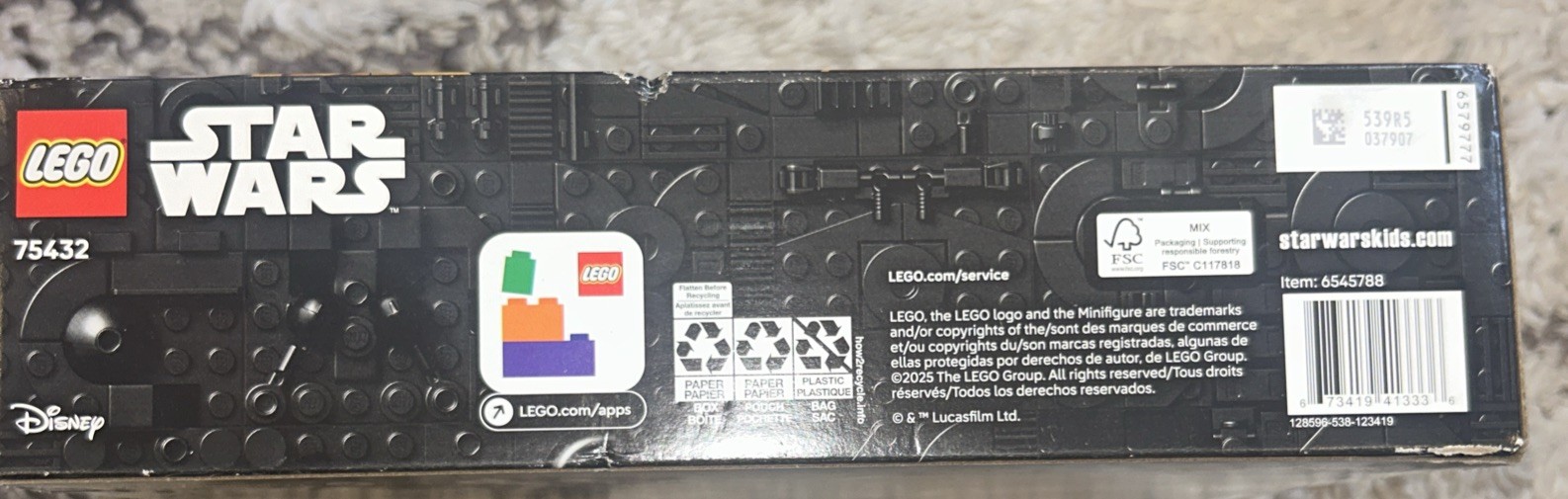 LEGO Star Wars V-19 Torrent Starfighter 75432 NEW SEALED