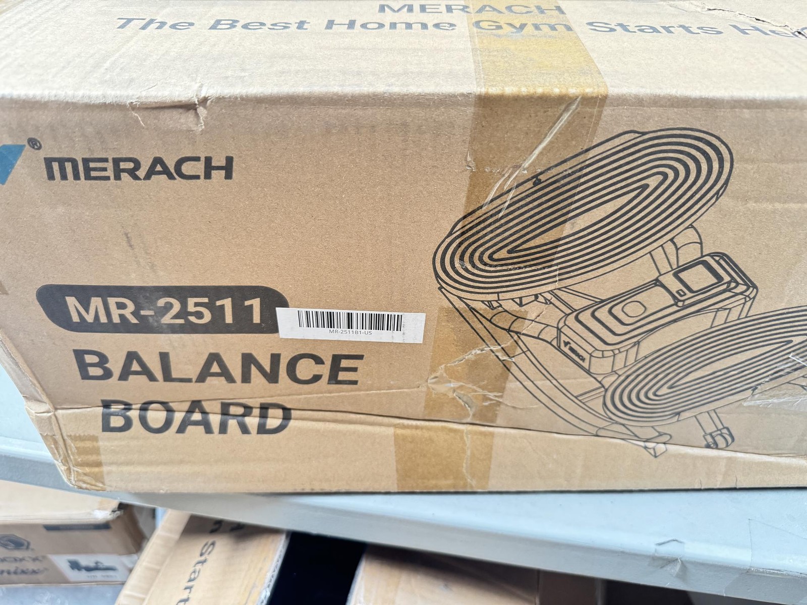 Merach Rocking Steppers for Exercise at Home, 3D Motion Stair Stepper with