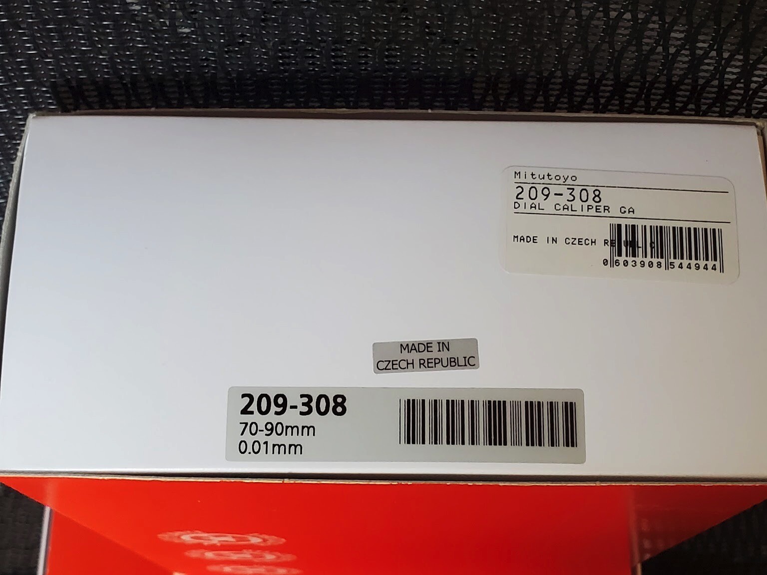 Mitutoyo Internal Groove Dial Caliper Comparator Gauge Gage 70-90mm / 0.01mm