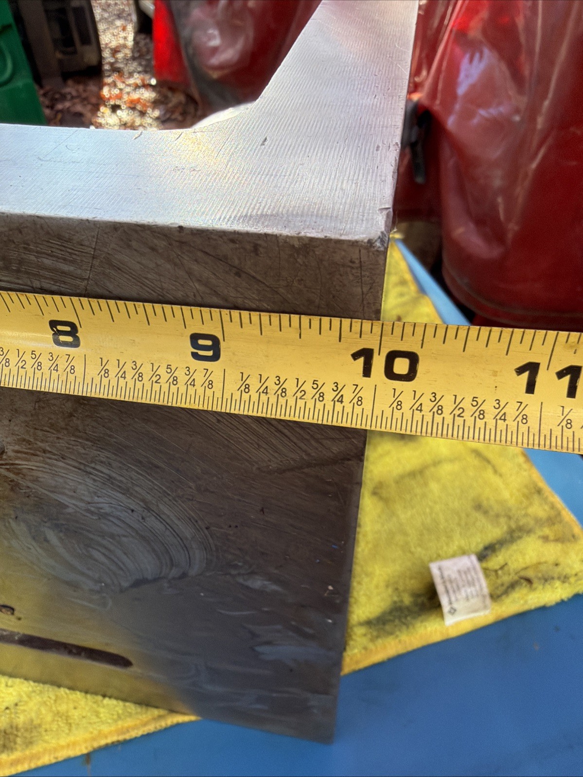 18 X 10 X 10 Slotted Webbed Angle Plate Milling Machine Set Up Fixture Jig Bore