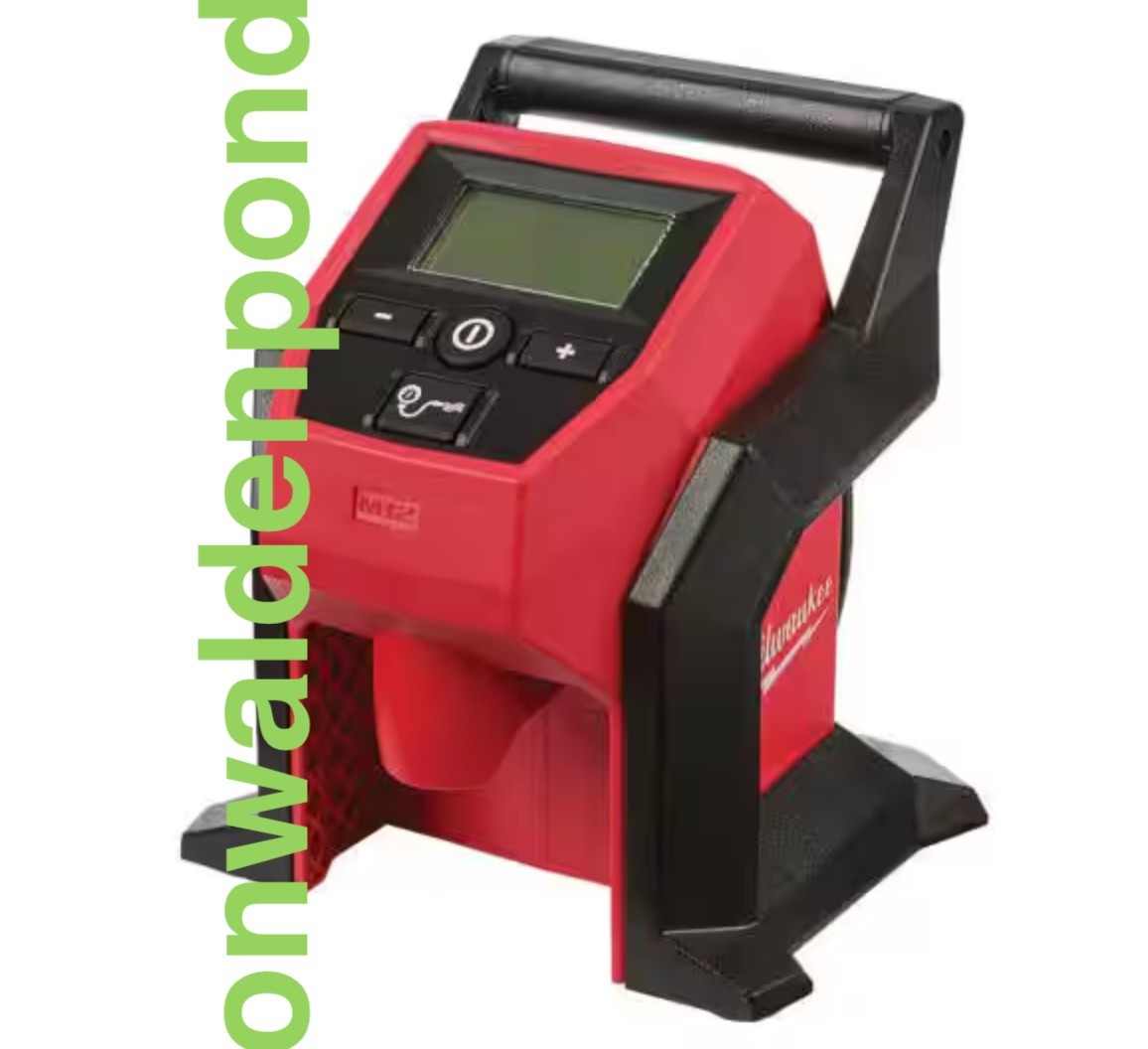 MILWAUKEE GENUINE M12 COMPACT CORDLESS ELECTRIC PORTABLE INFLATOR 2475-20 TOOL