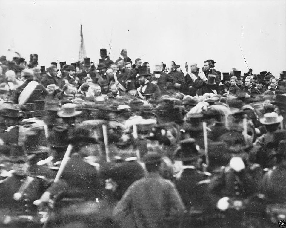 Battle of Gettysburg Abraham Lincoln Gettysburg Address 11x17 Civil War Photo