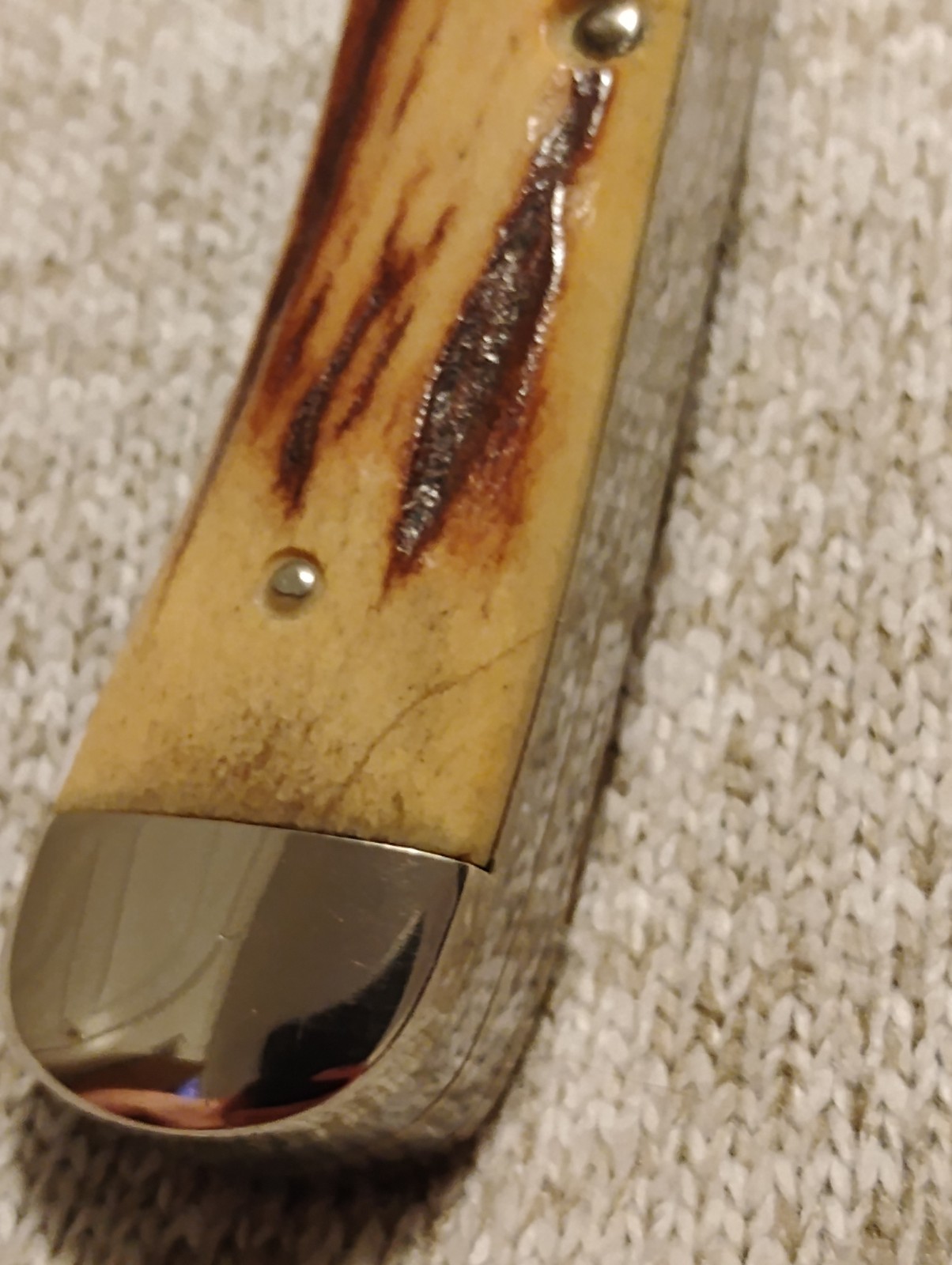 1976 CASE XX 5254 SSP STAG RAZOR EDGE TRAPPER