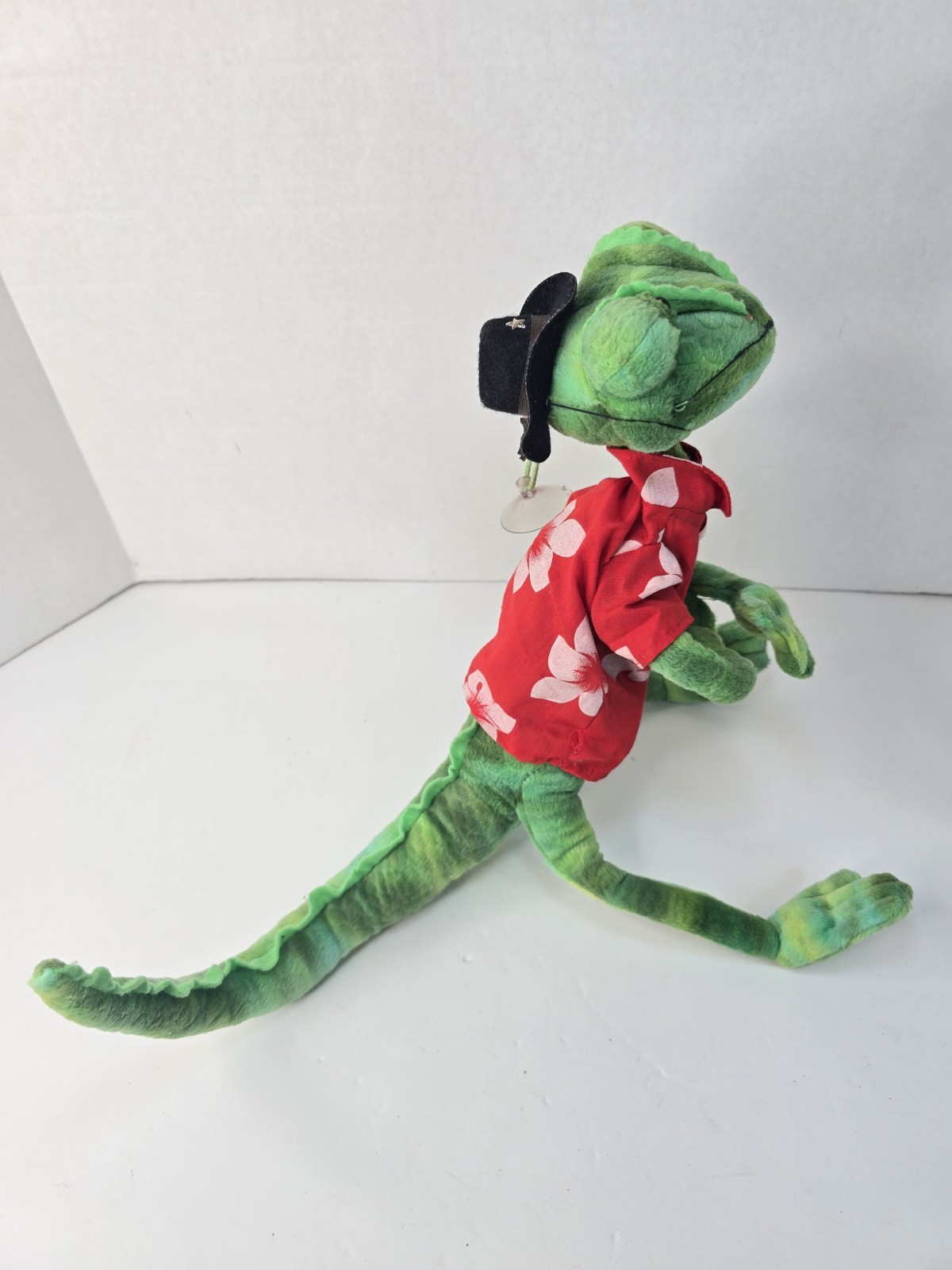 Rare RANGO Movie Johnny Depp Chameleon 18" Bendable Posable Plush Figure Hanger