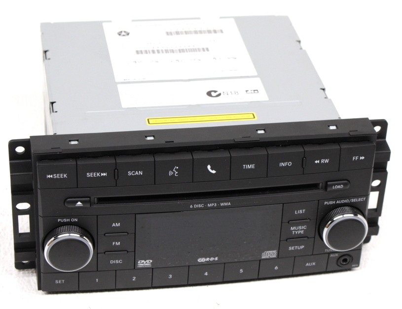New Old Stock OEM Ram 1500, Liberty, Nitro & Wrangler 6-Disc Player 05064950AC