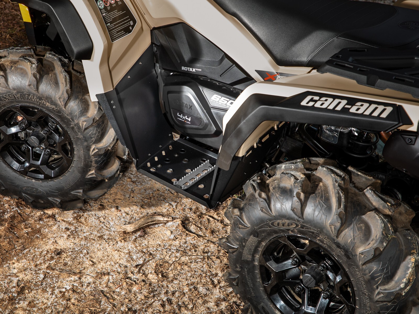 Super ATV Footwells for Can-Am Outlander Models