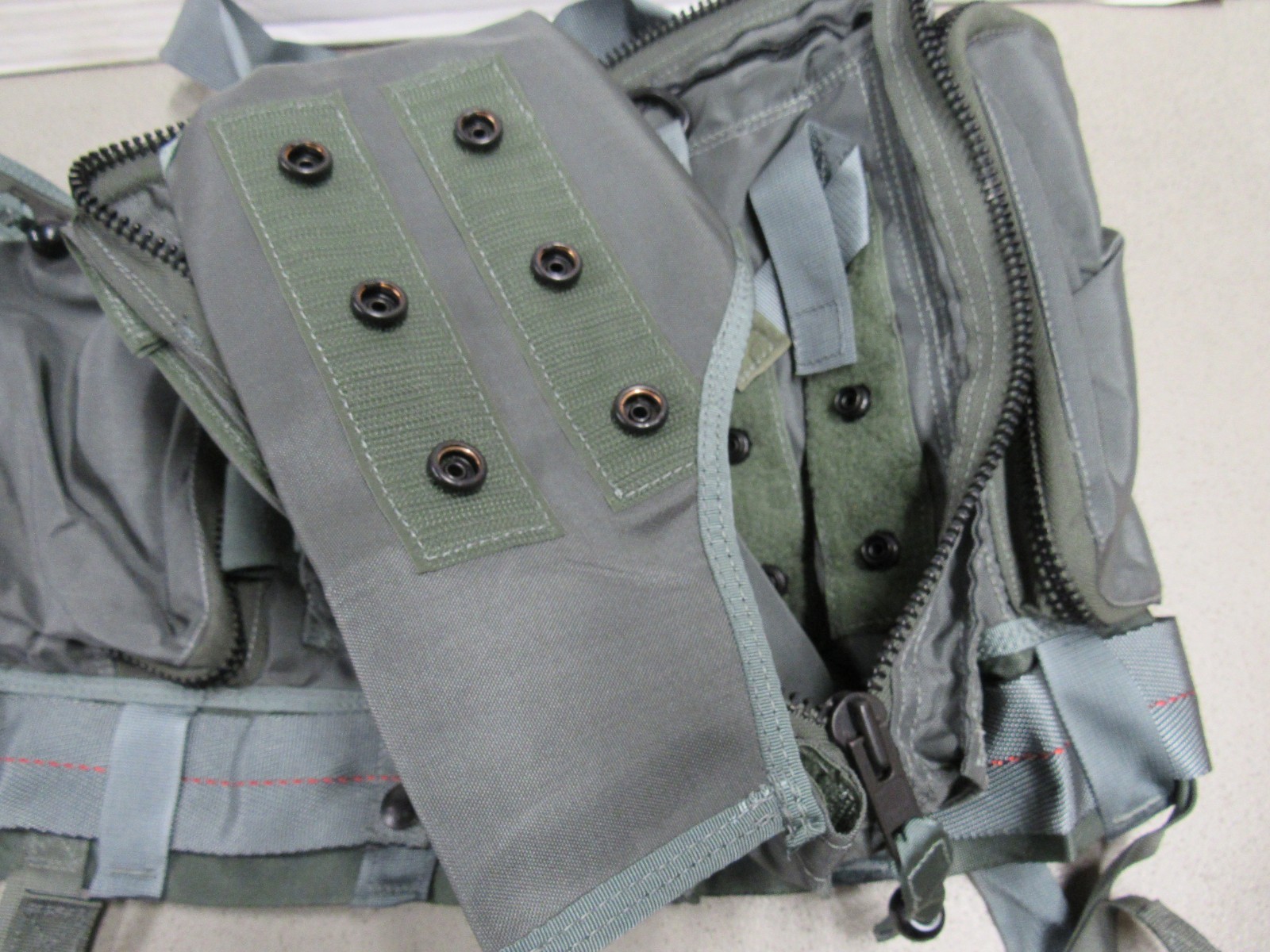 US Navy USMC Aircrew Pilot Survival Vest SV-2B w/ Holster & Knife Sheath NOS