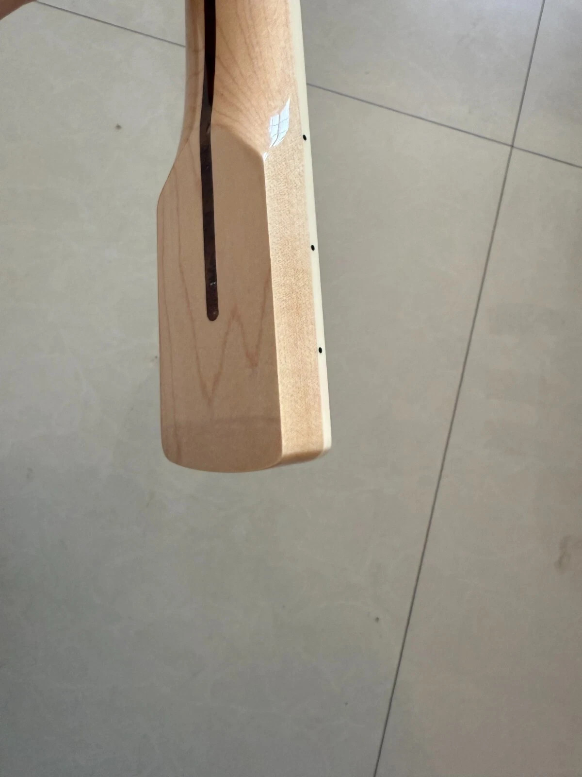 Gloss Maple Bass style 20 frets block Inlay electric bass neck 20 fret 34inch