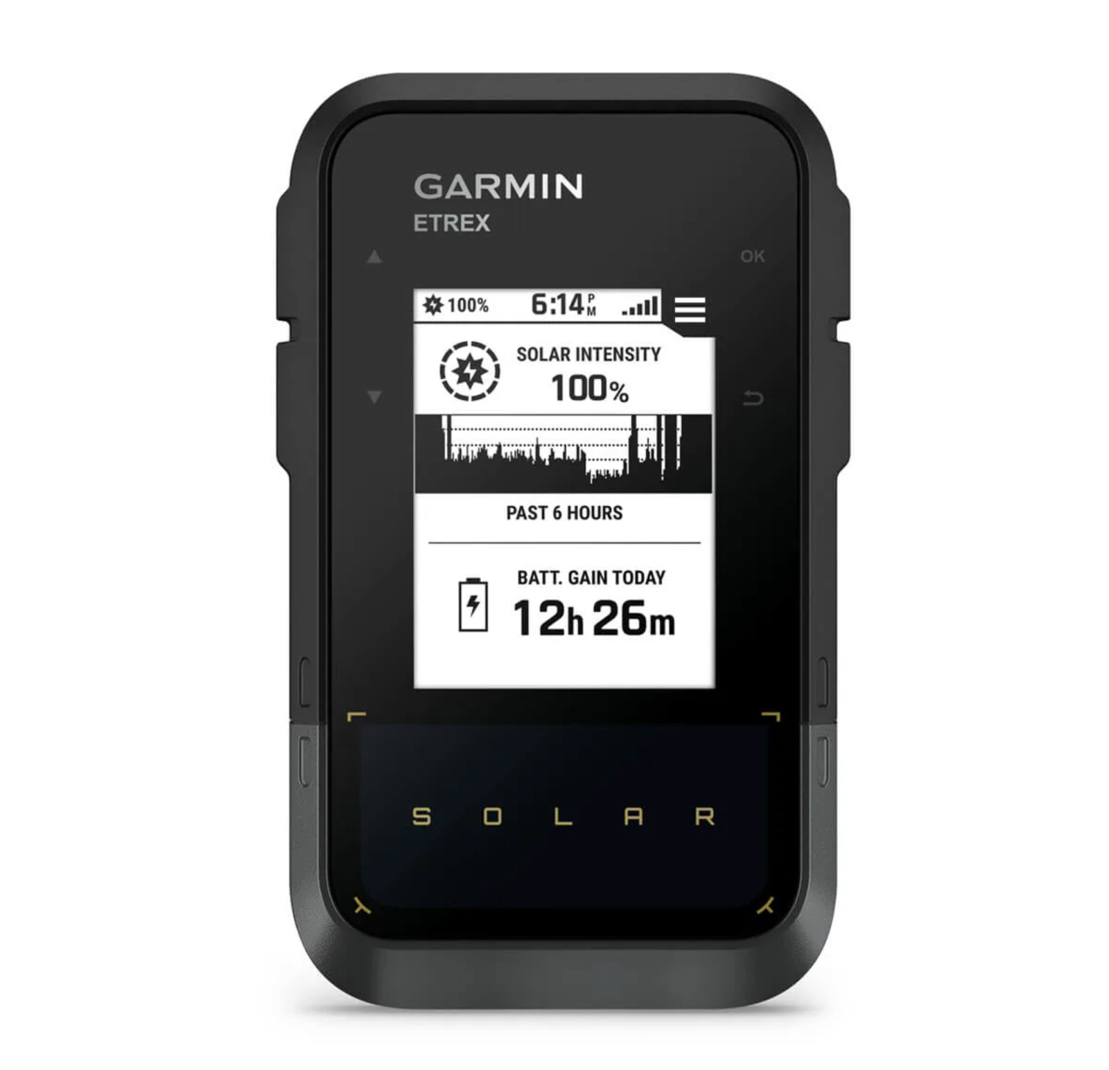 Garmin eTrex Solar Outdoor Handheld GPS With Solar Charging 010-02782-00