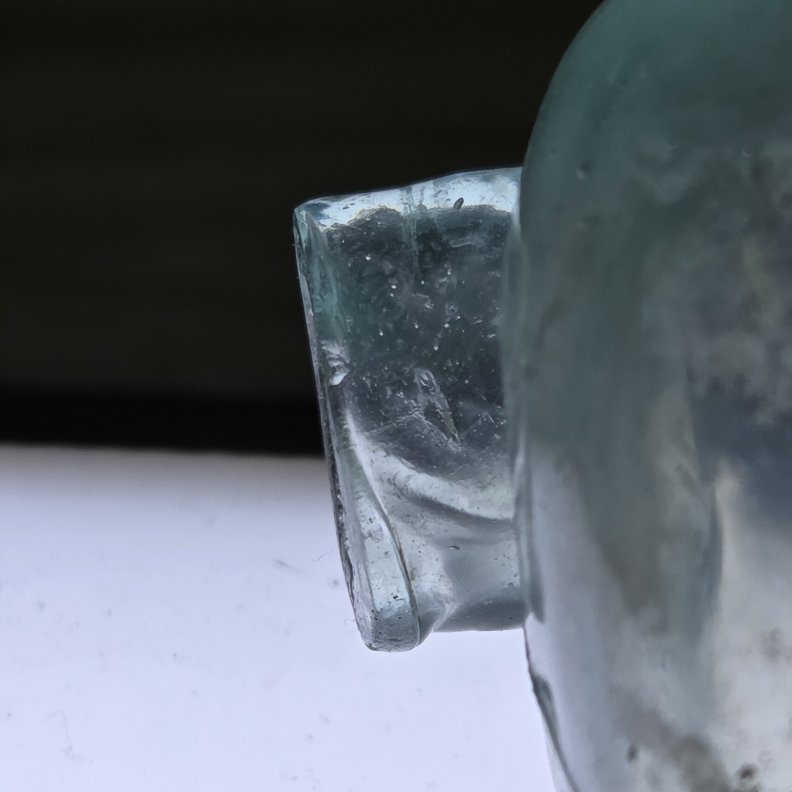 1800s J & I E M Turtle Dome Igloo Style Ink Bottle Inkwell