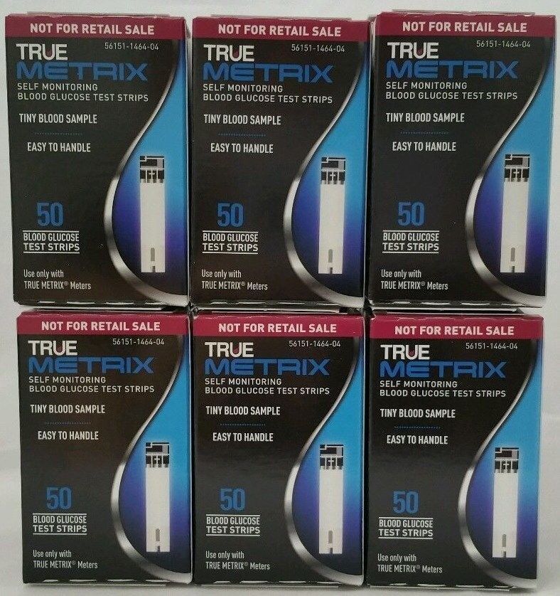 TRUE Metrix Blood Glucose 300 Test Strips Hot Deal $ Exp: 4/30/2027
