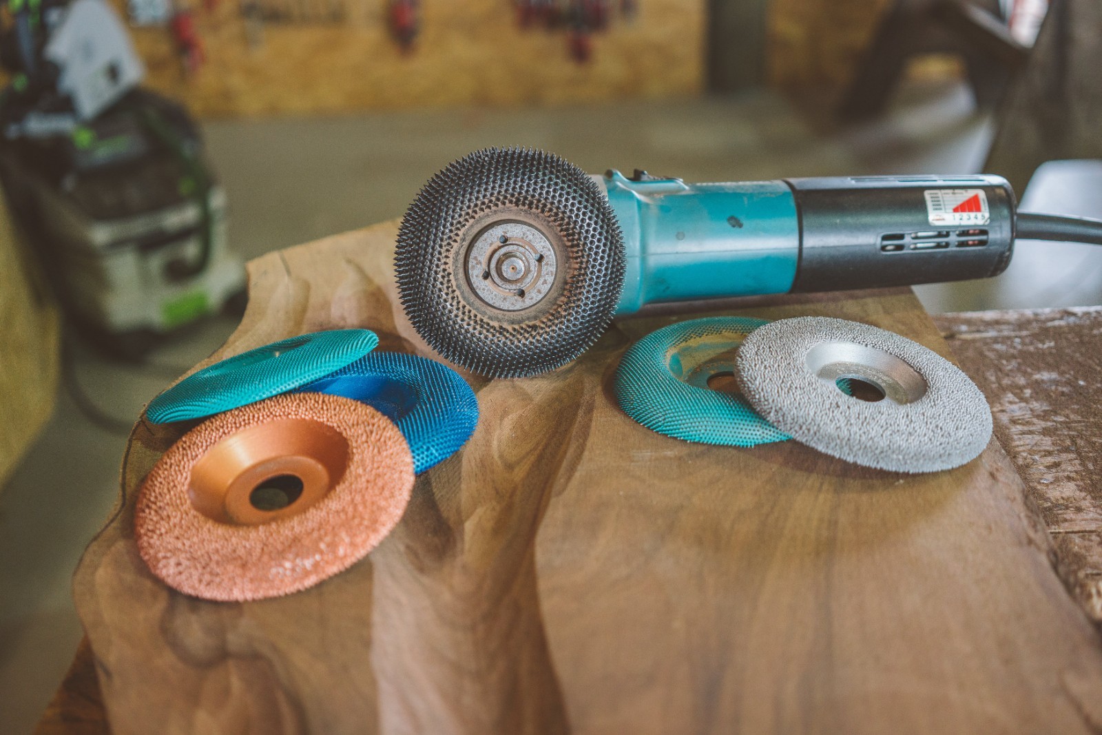 Kutzall Extreme Shaping Disc, Very Coarse, 4-1/2" (114.3mm) Diameter (SD412X120)