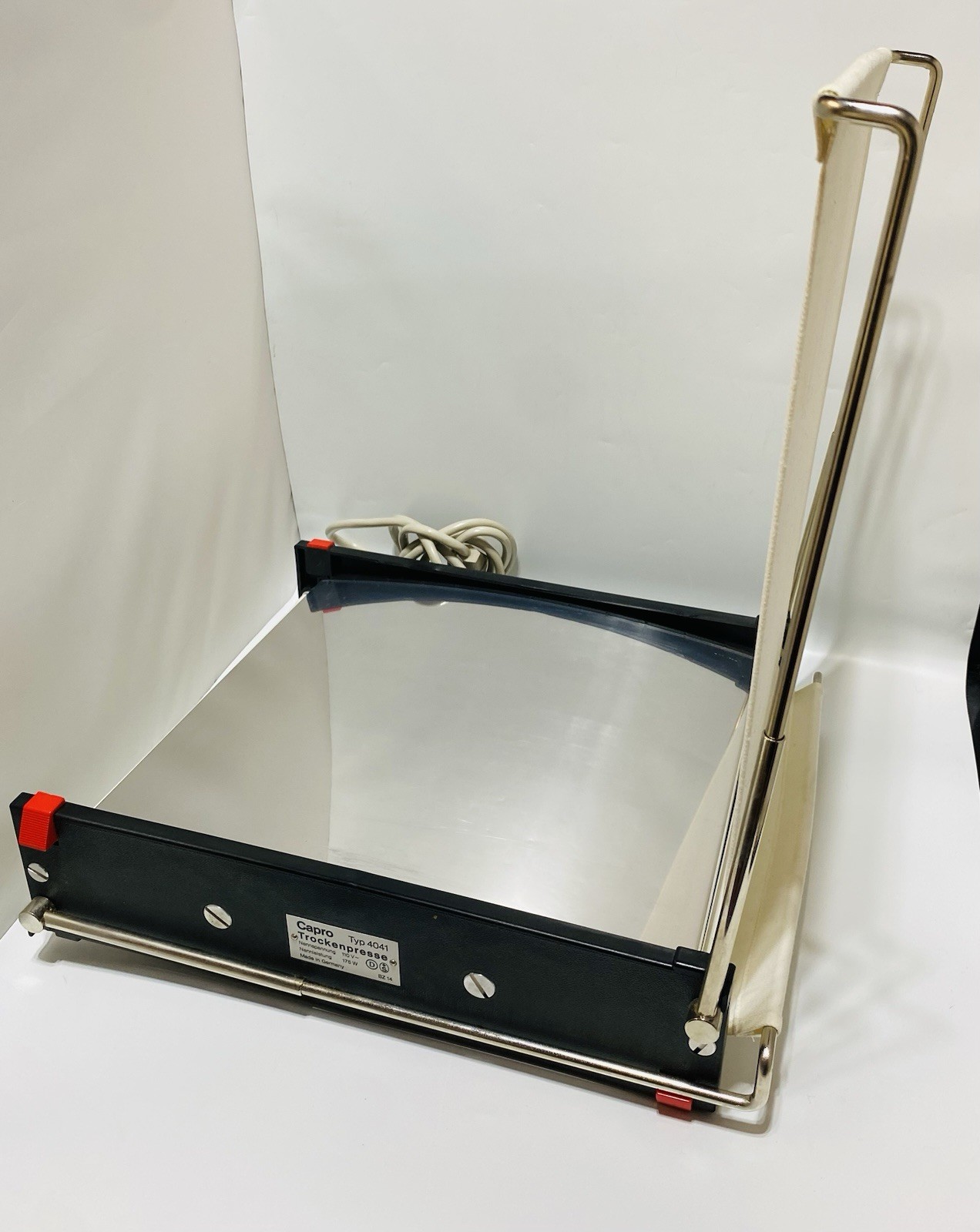 Vtg Capro Trockenpresse 4041 Photo Paper Dryer Drying Press Germany Electric 110