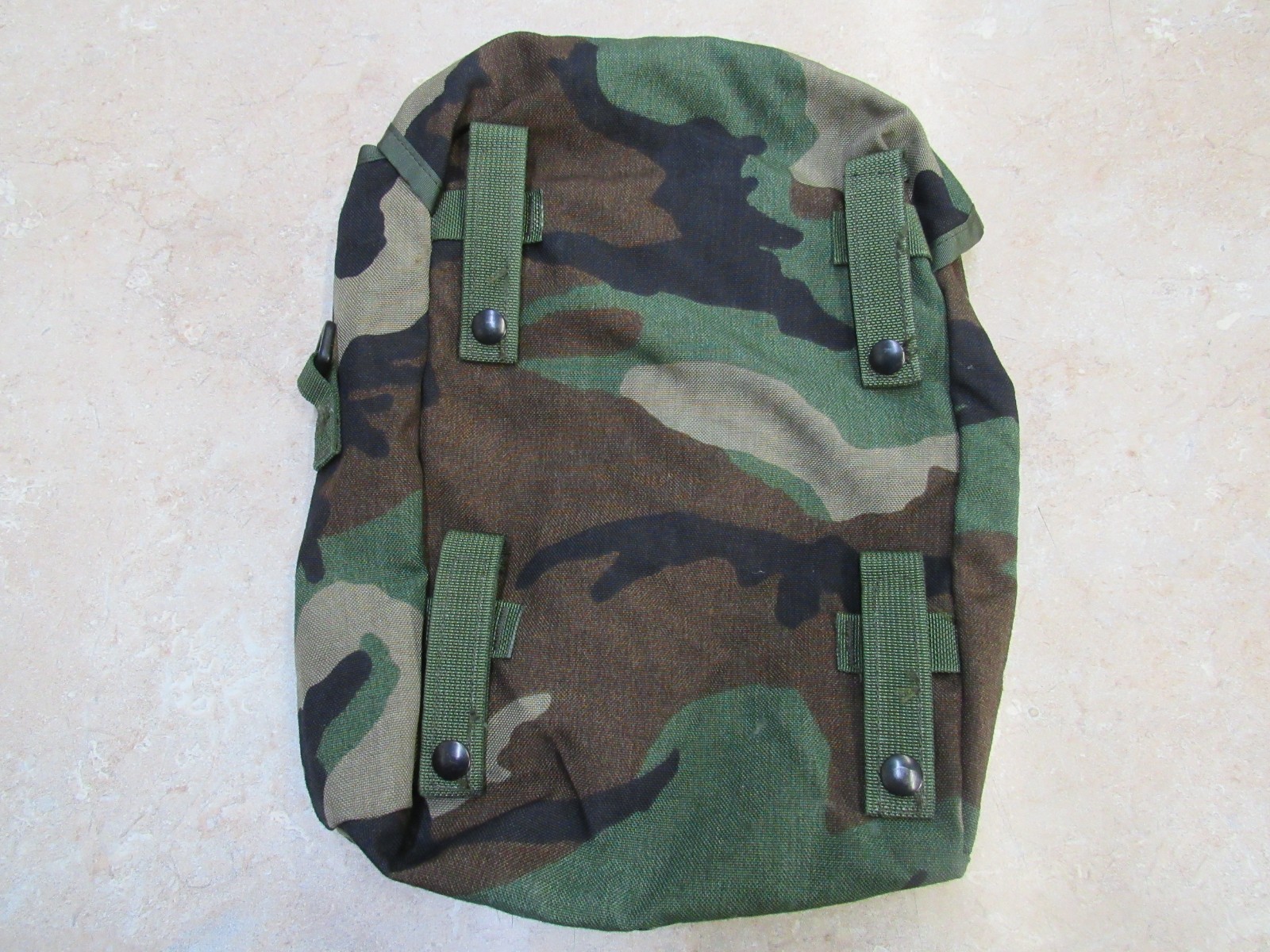 US Military Woodland Camo Sustainment Pouch Molle II