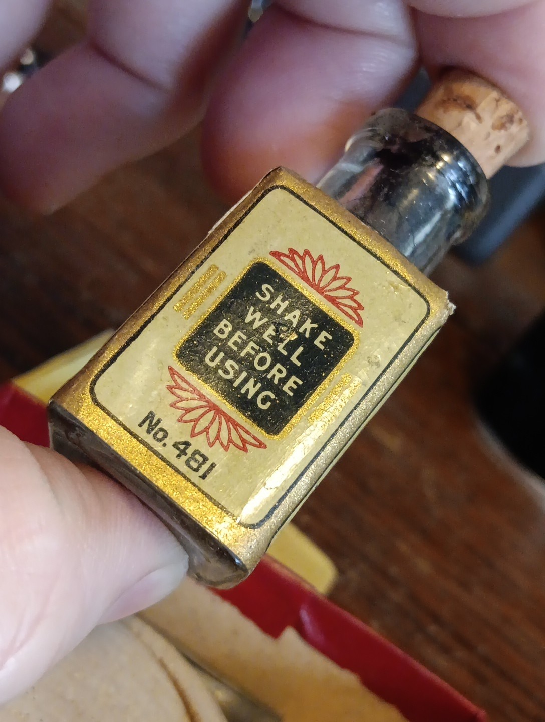 Antique CARTER's Indelible Household INK BOTTLE & BOX Set for Fountain Pen